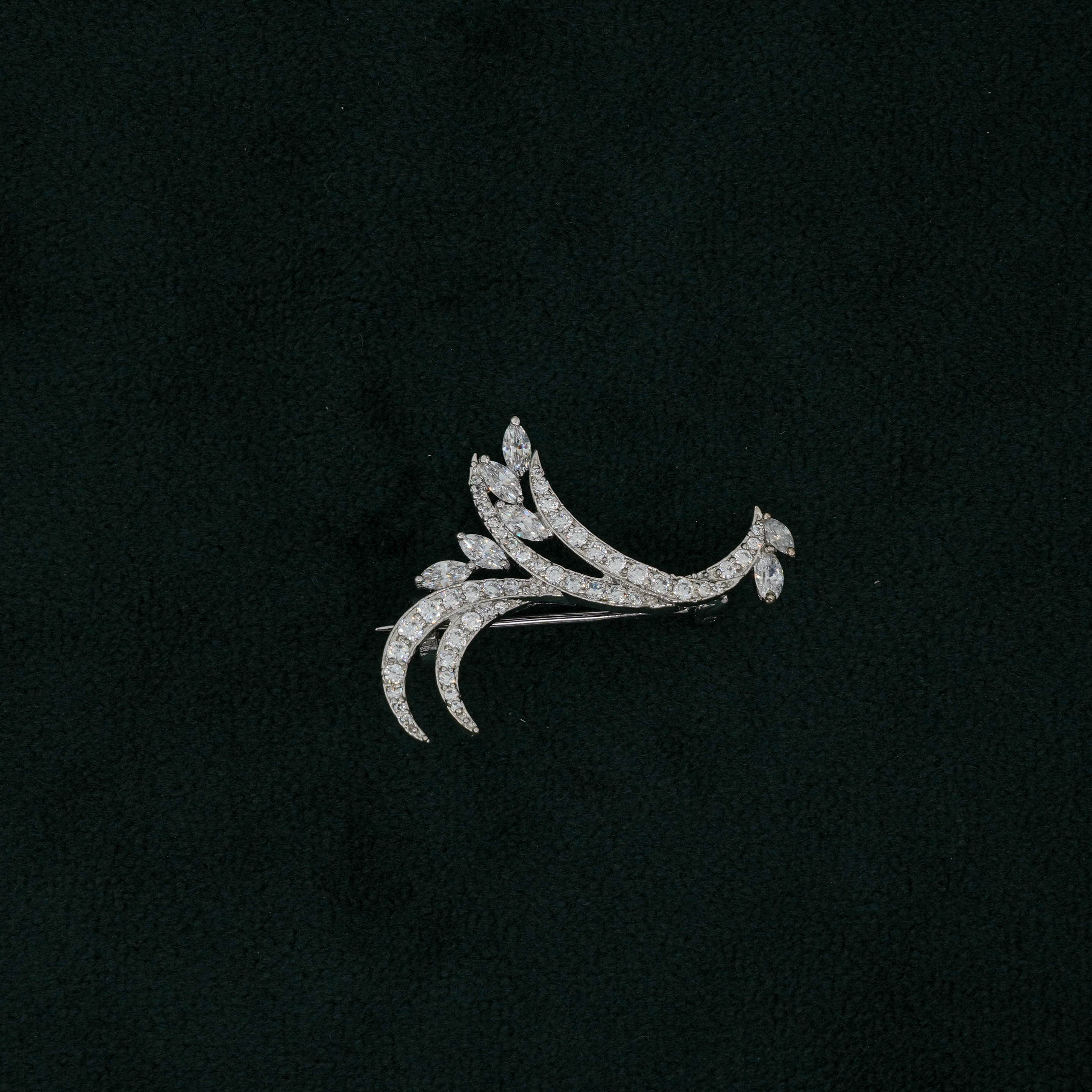 Tulasii - The Concept Jewelry - Silver Brooch Pin