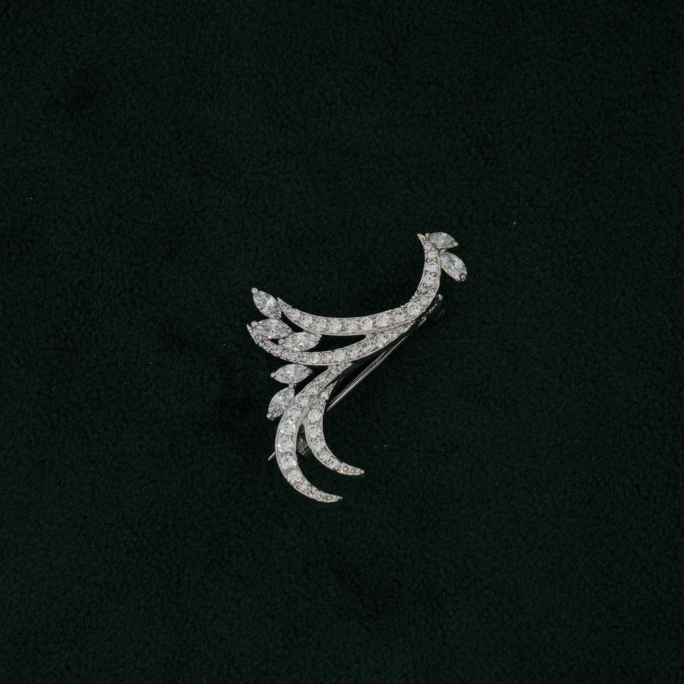 Tulasii - The Concept Jewelry - Silver Brooch Pin