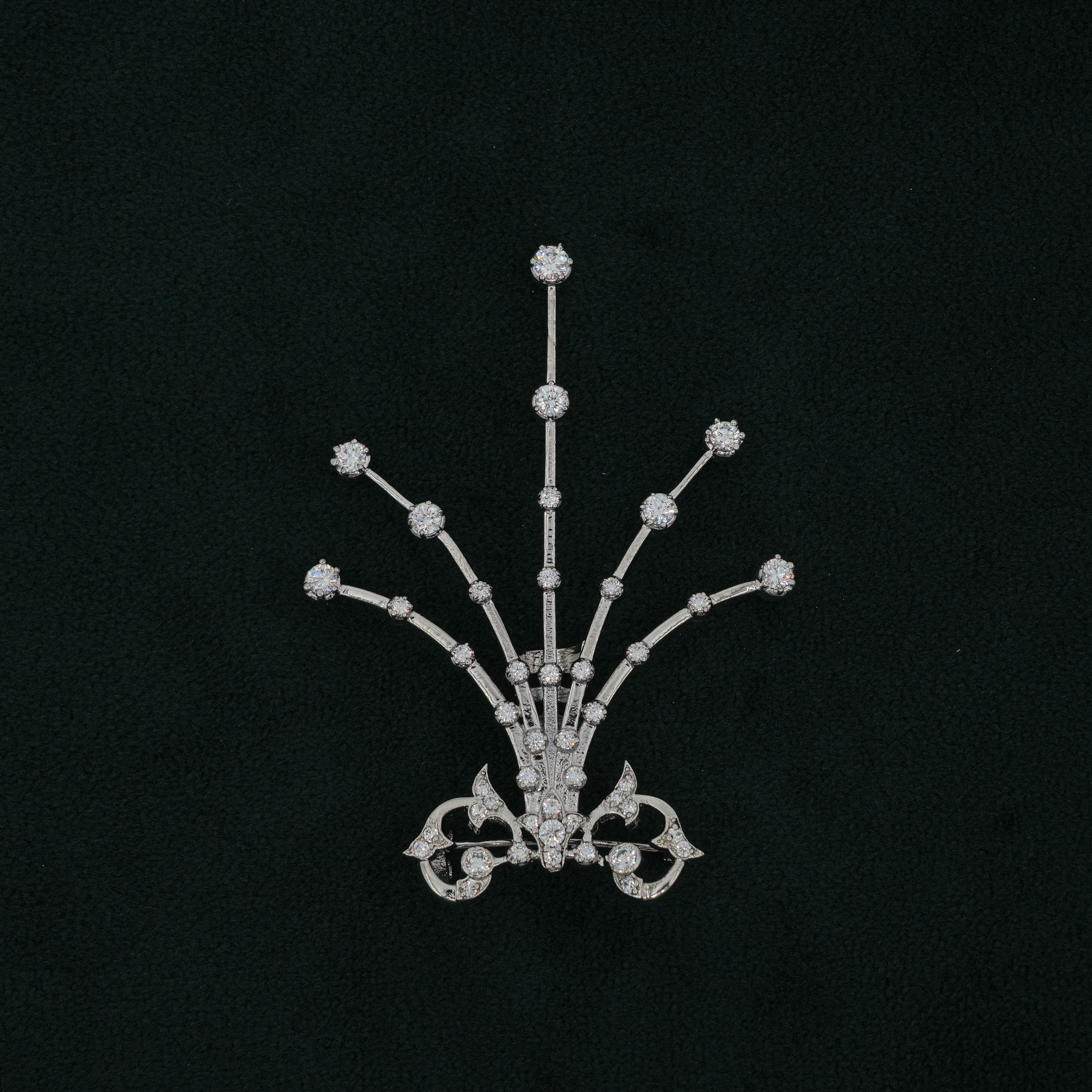 Tulasii - The Concept Jewelry - Silver Brooch Pin