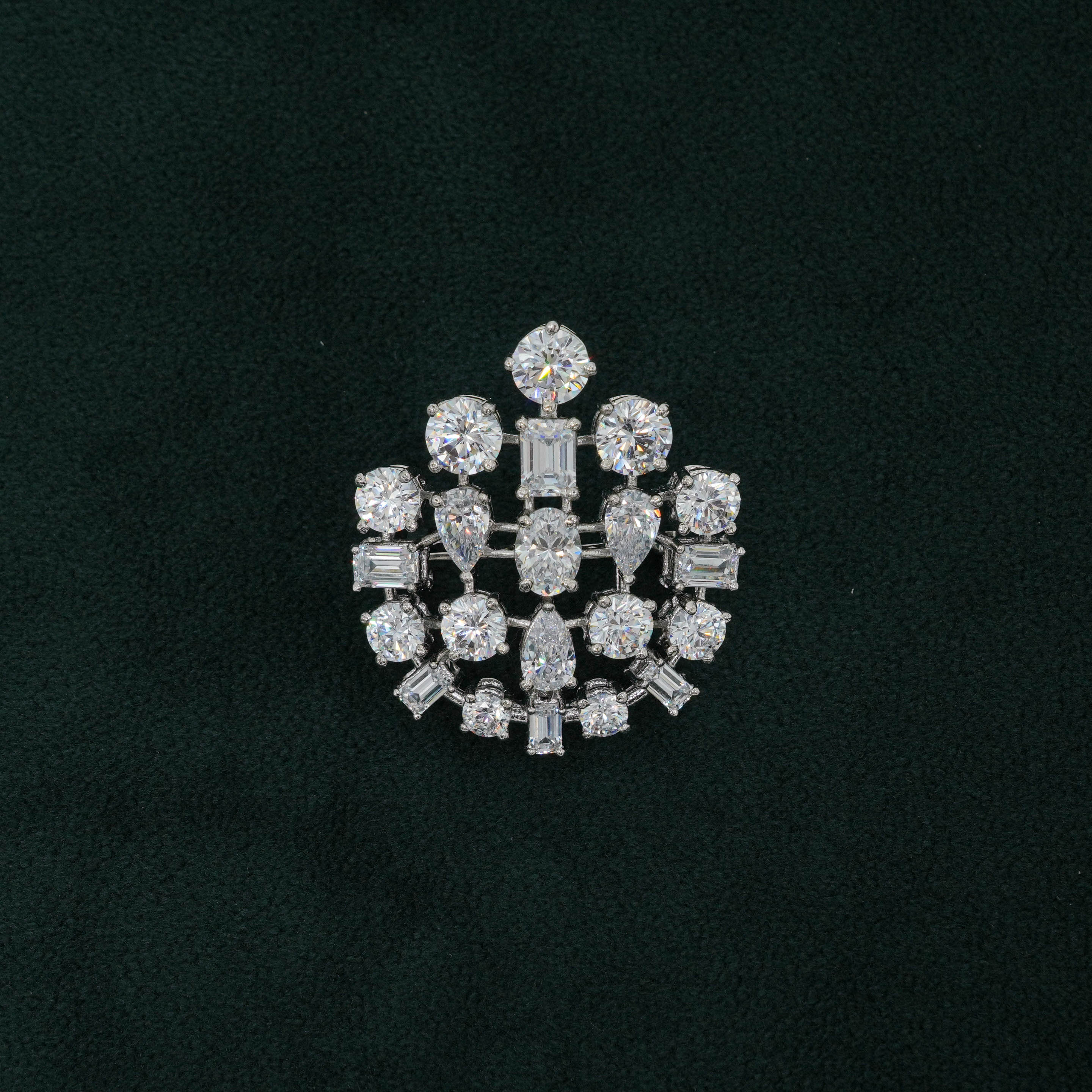 Tulasii - The Concept Jewelry - Silver Brooch Pin