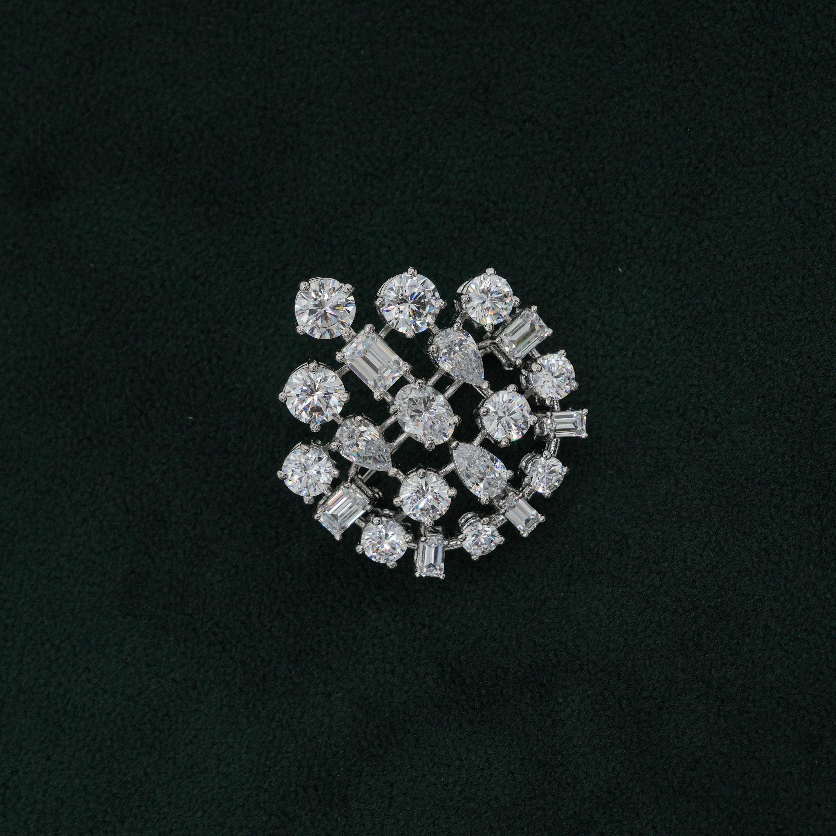 Tulasii - The Concept Jewelry - Silver Brooch Pin