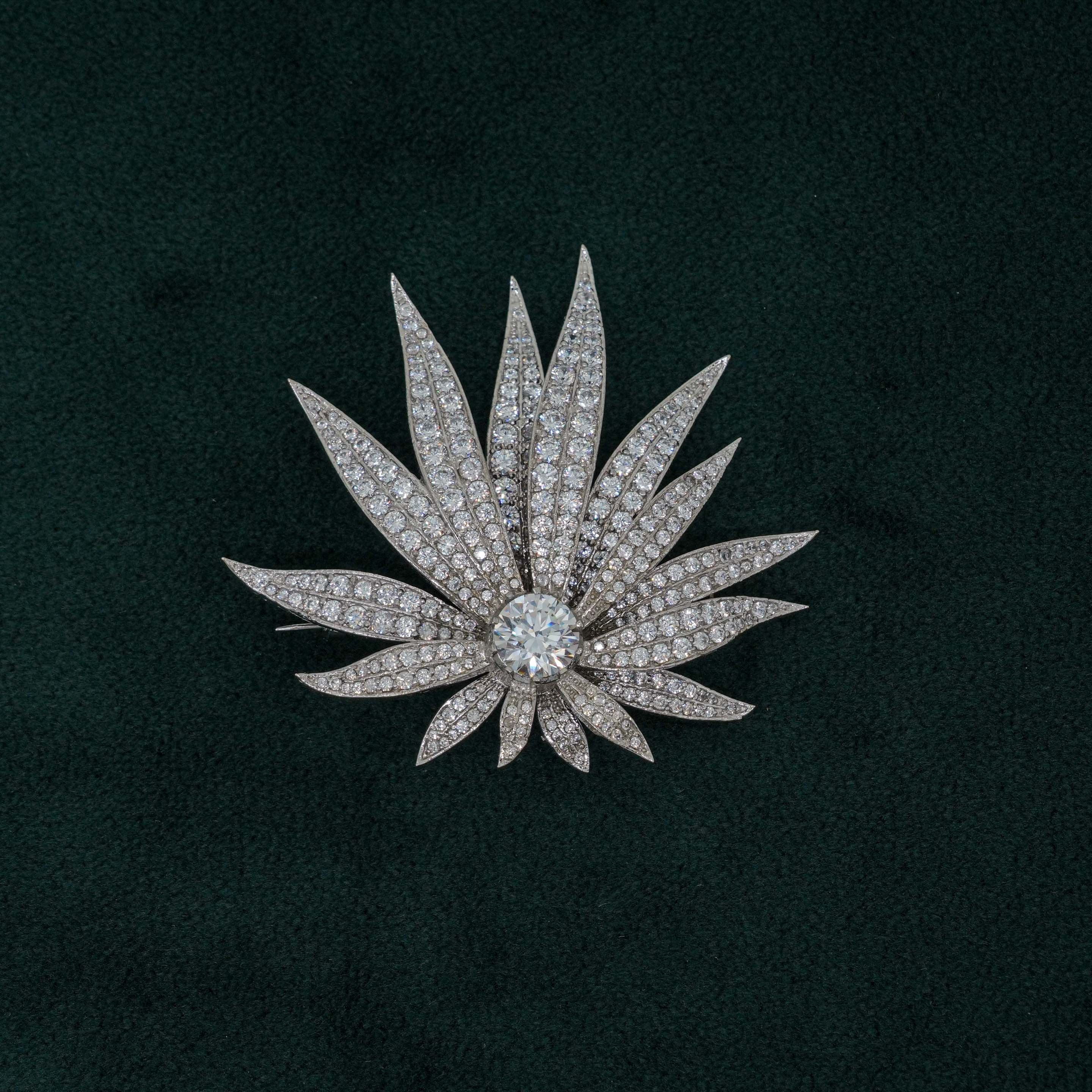 Tulasii - The Concept Jewelry - Silver Brooch Pin