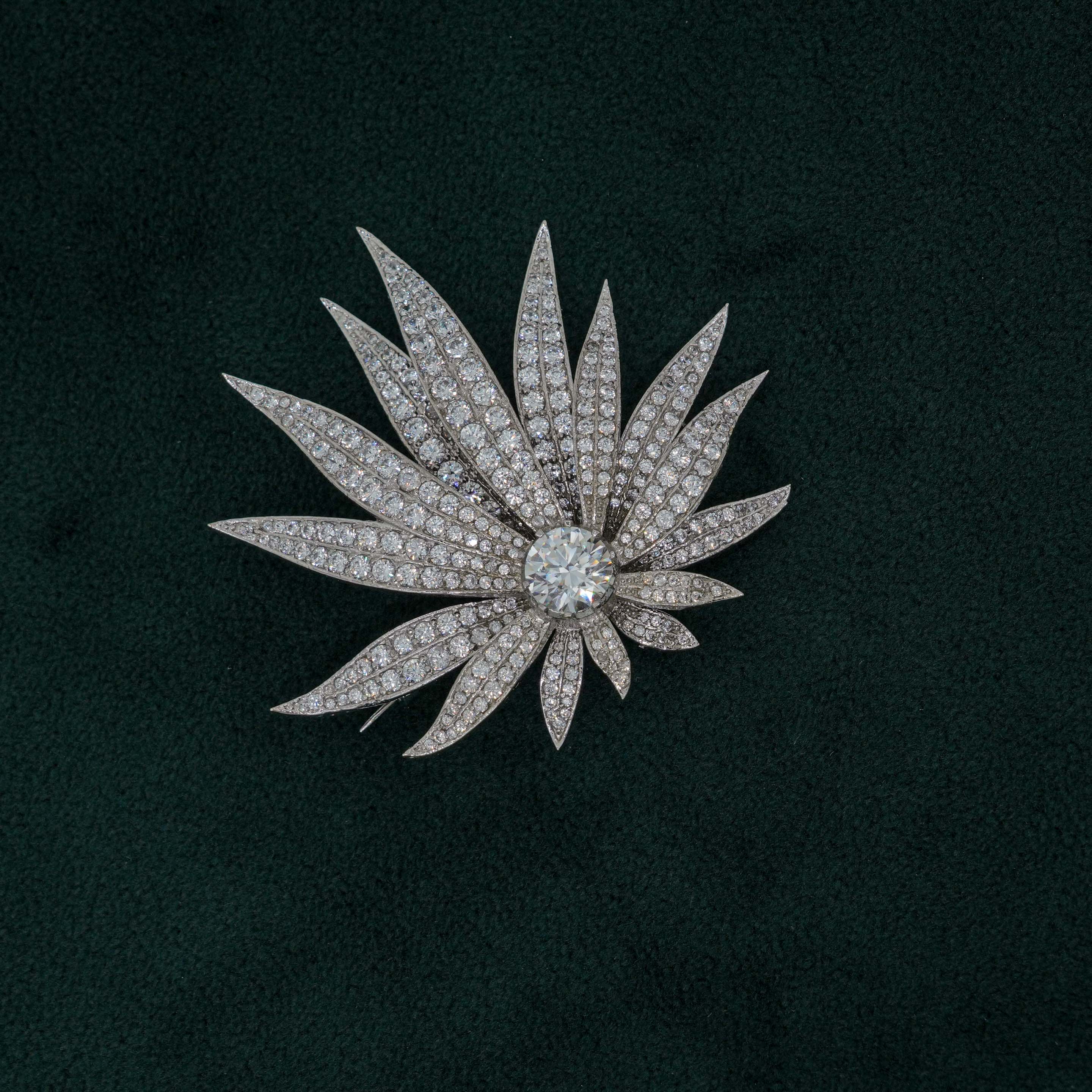 Tulasii - The Concept Jewelry - Silver Brooch Pin