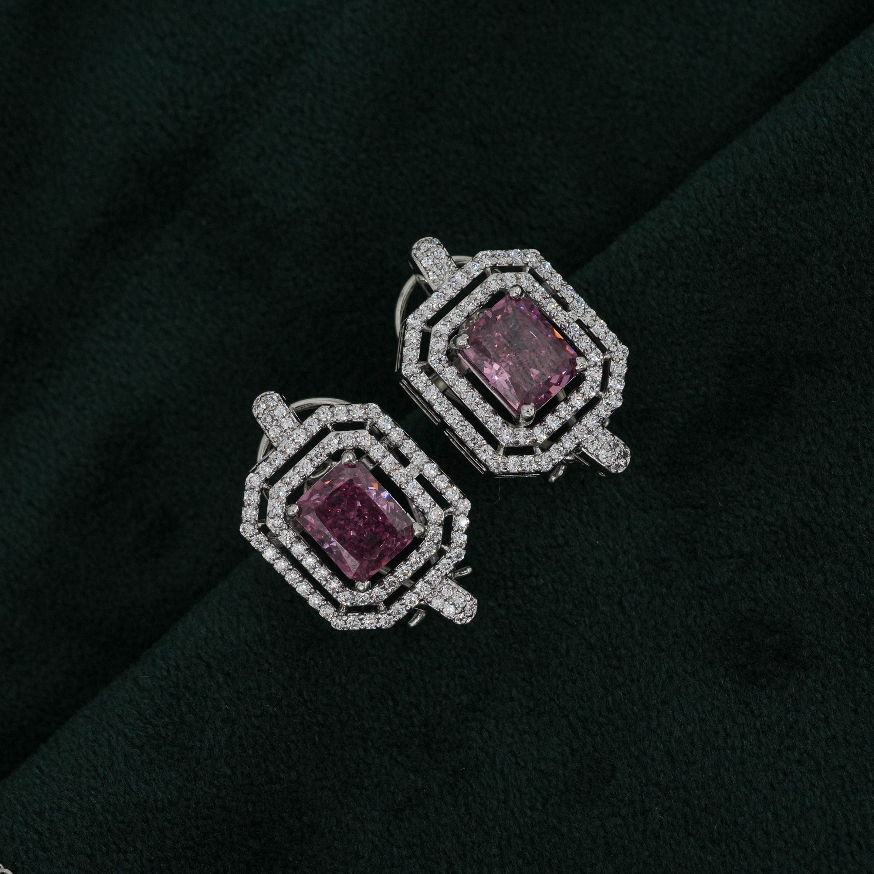 Tulasii - The Concept Jewelry - Silver Pink Necklace