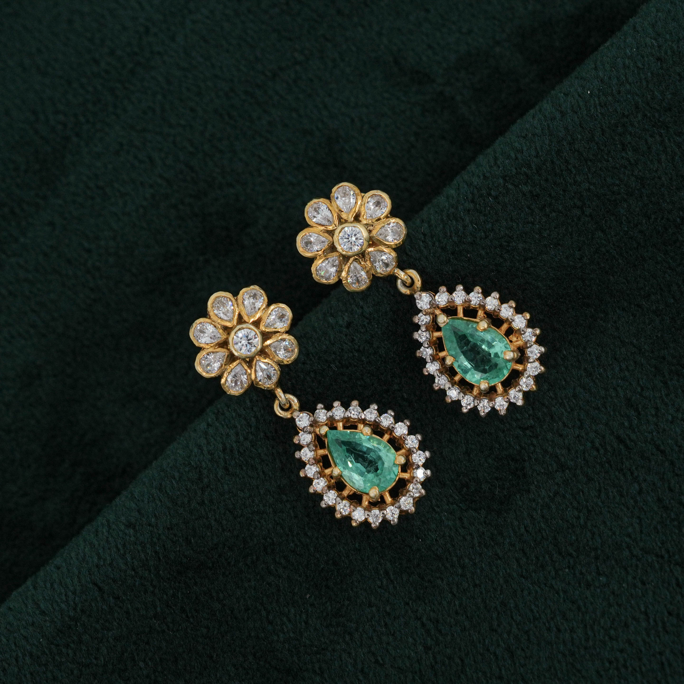 Tulasii - The Concept Jewelry - Silver Drop Earrings