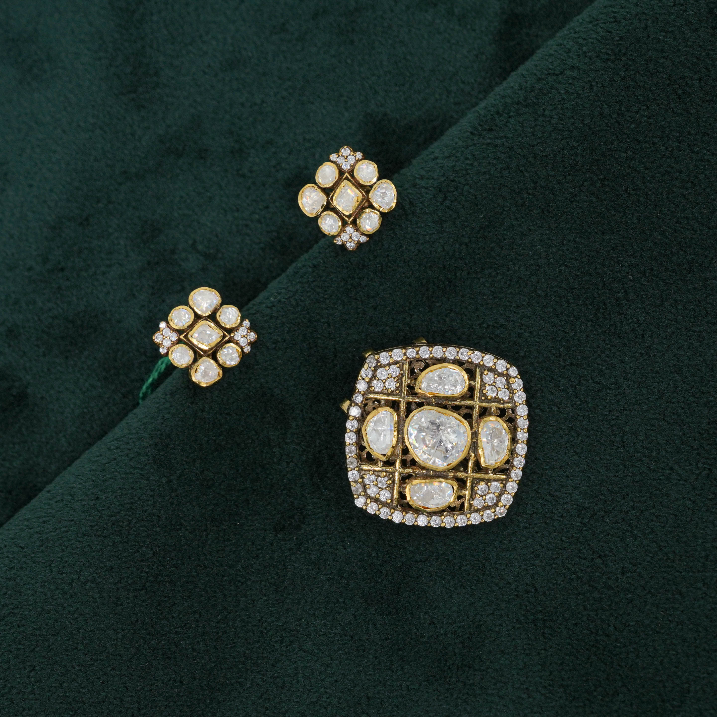 Silver Stud Earrings