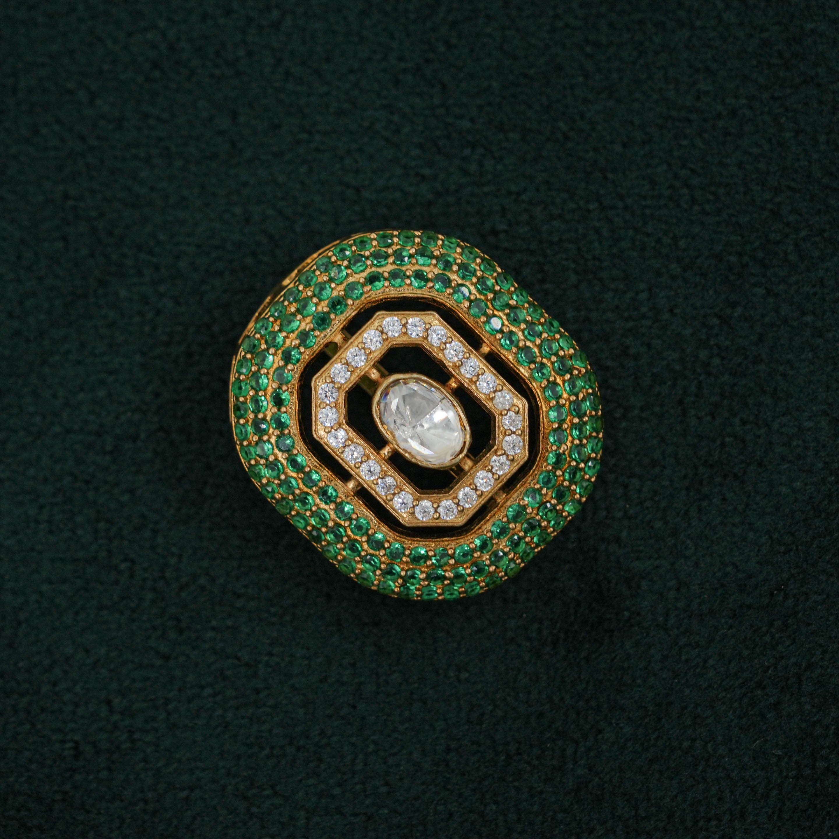 Silver Stone Earrings