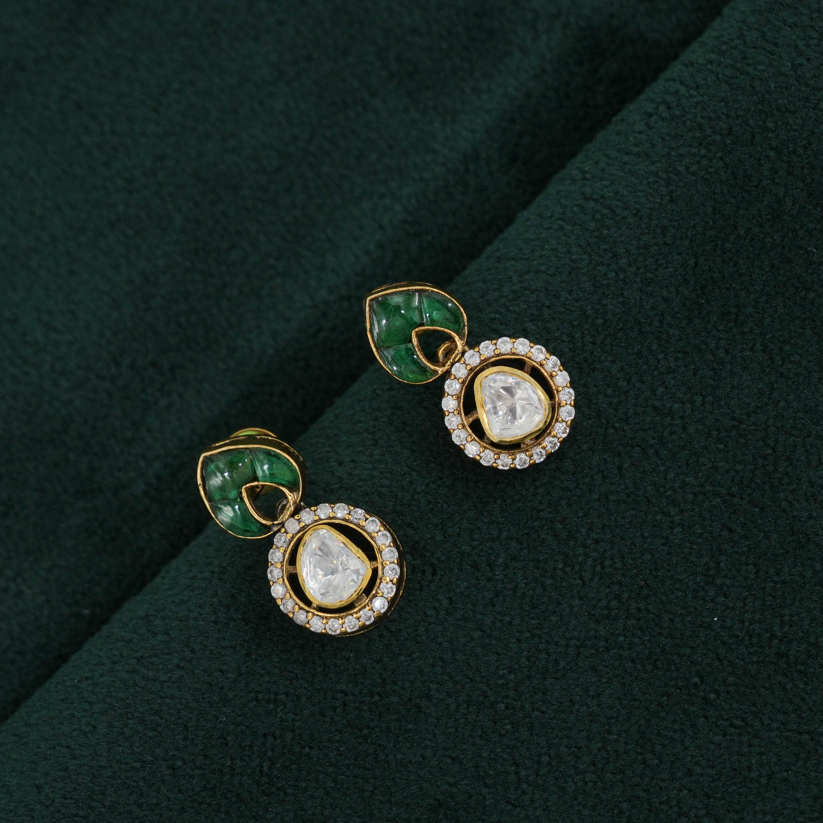 Tulasii - The Concept Jewelry - Silver Polki Necklace