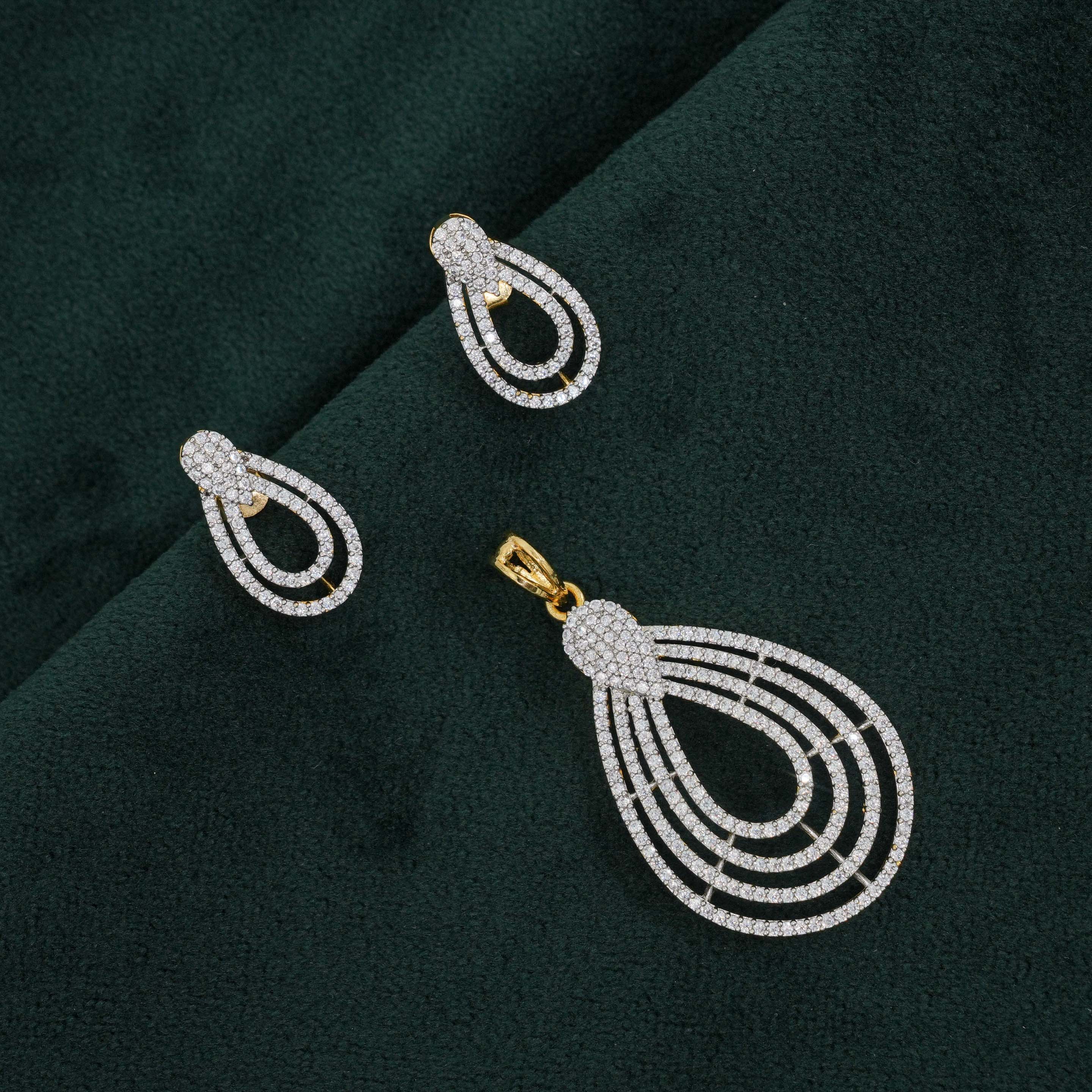 Tulasii - The Concept Jewelry - Silver Pendant Set