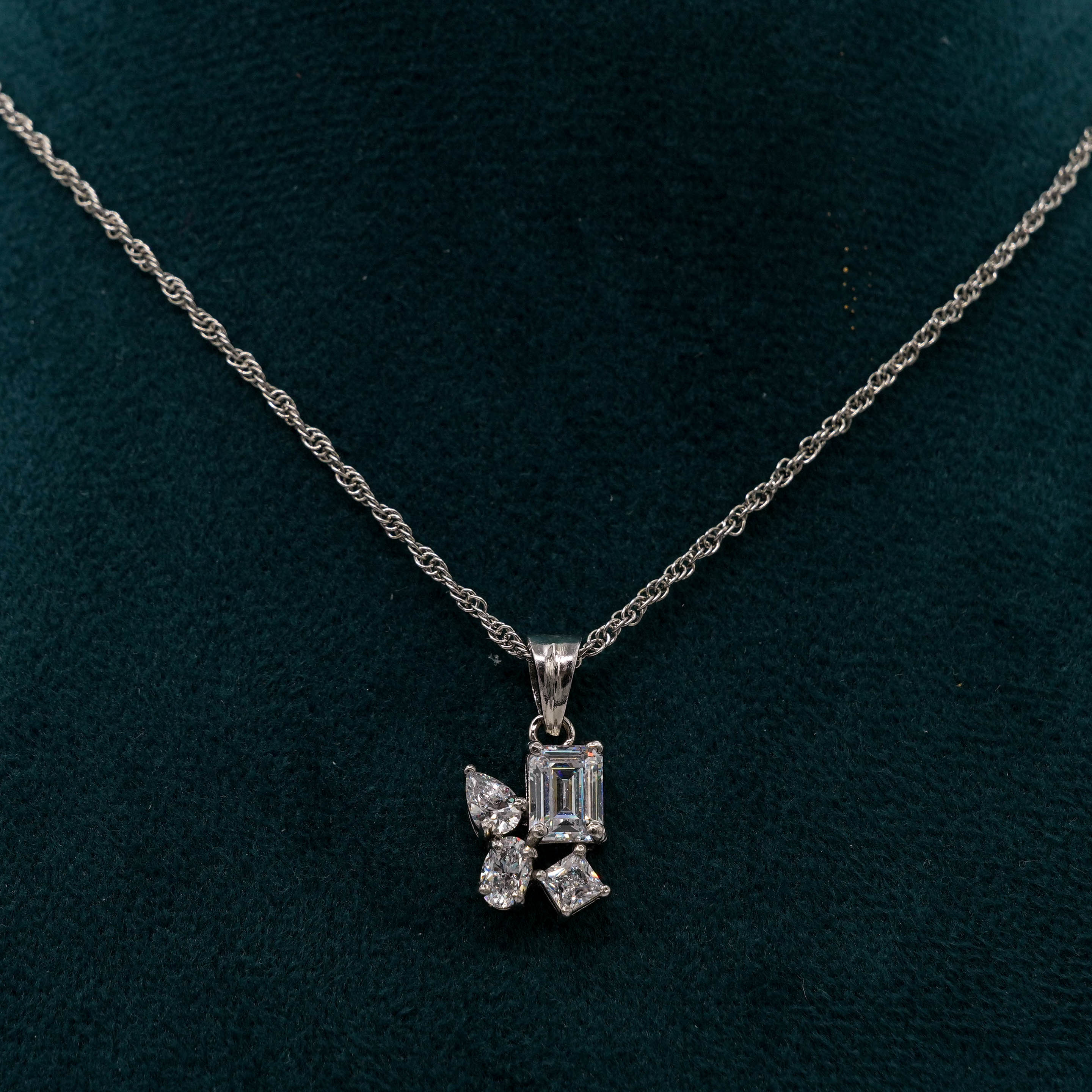 Tulasii - The Concept Jewelry - Silver Pendant Necklace