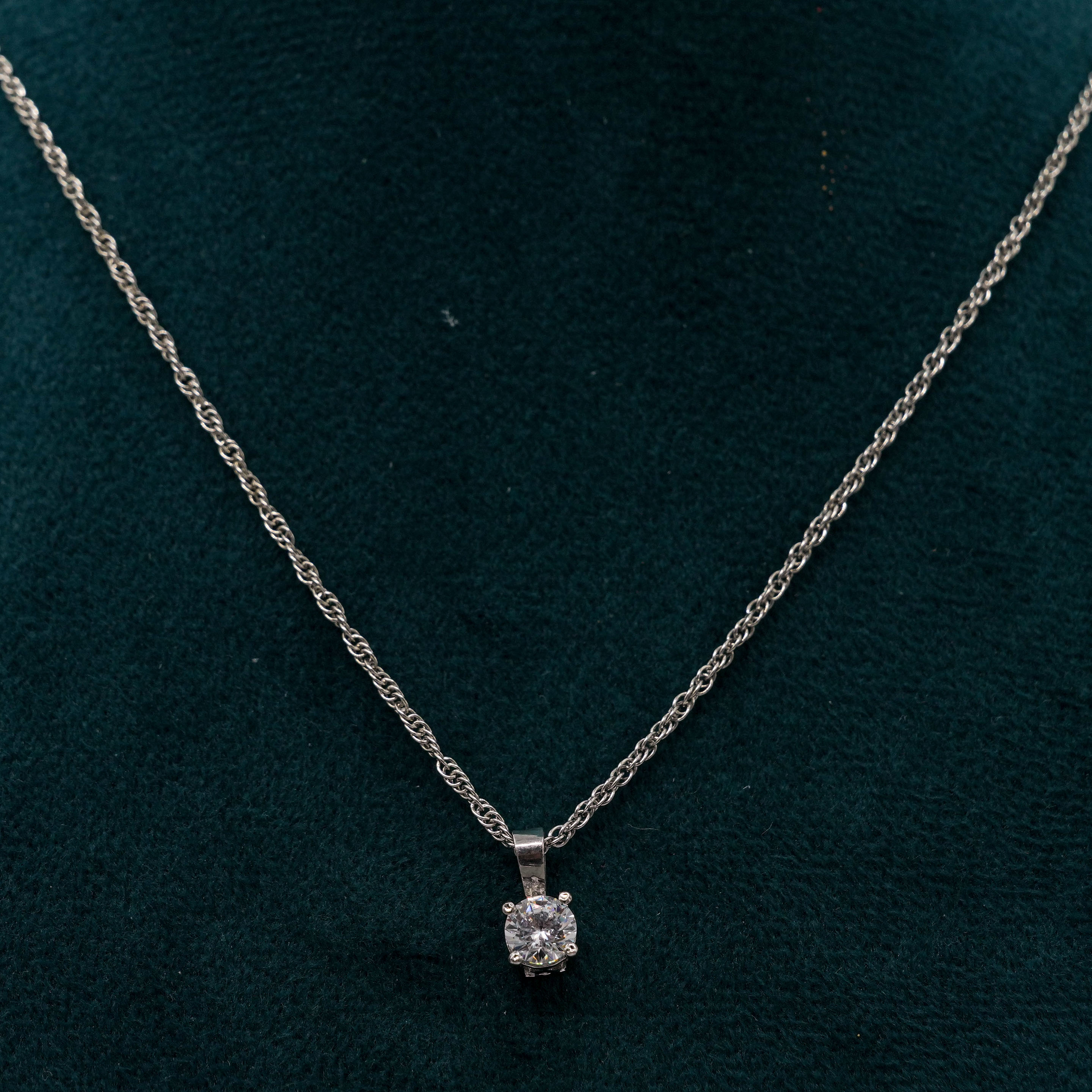 Silver Pendant Necklace