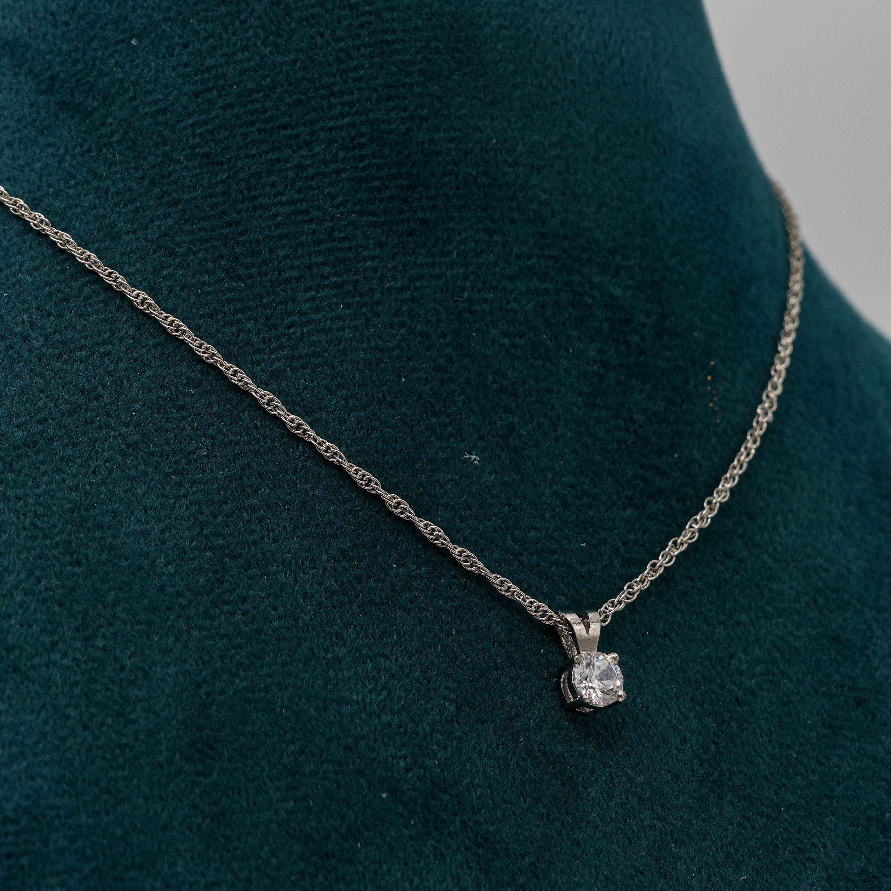 Silver Pendant Necklace