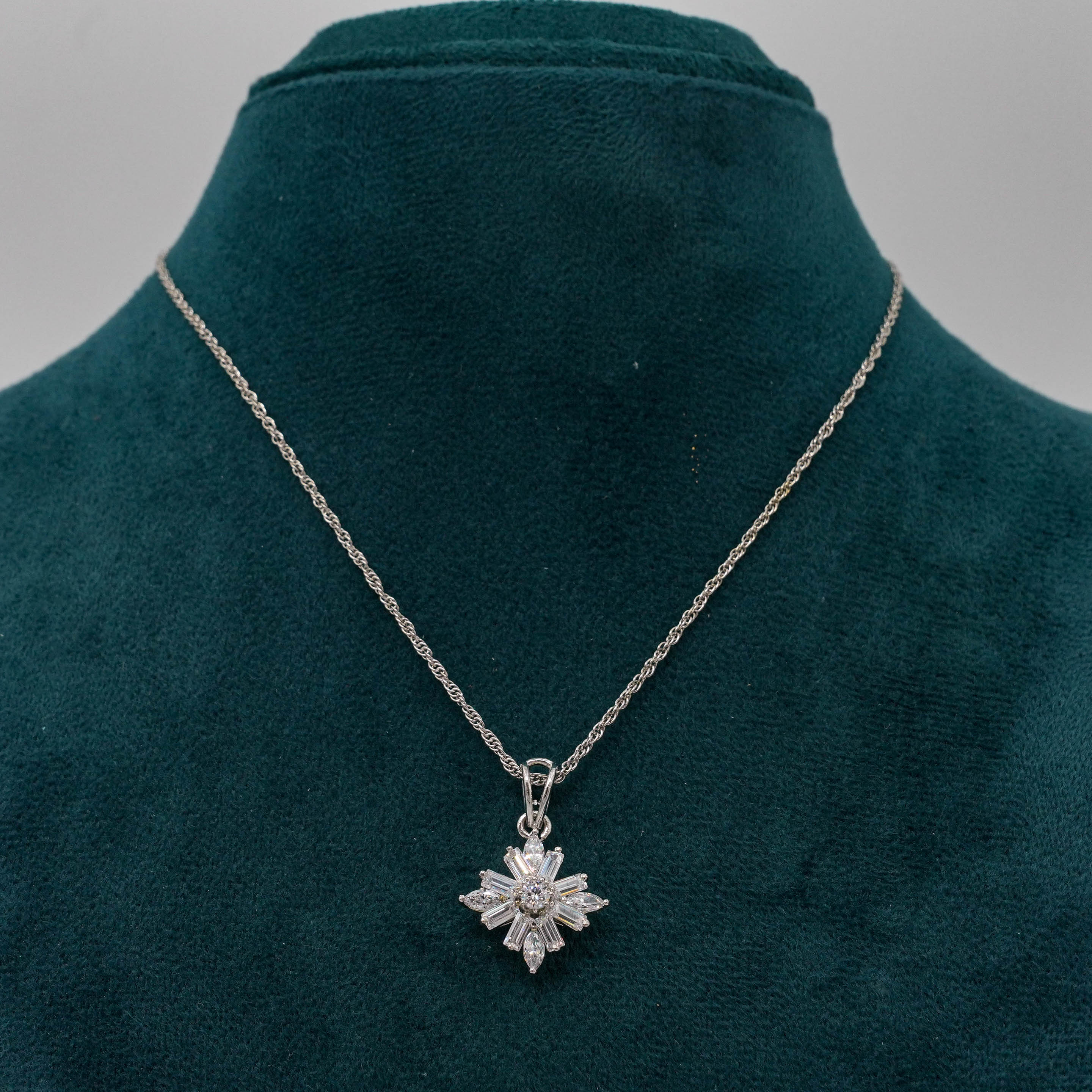 Tulasii - The Concept Jewelry - Silver Flower Pendant