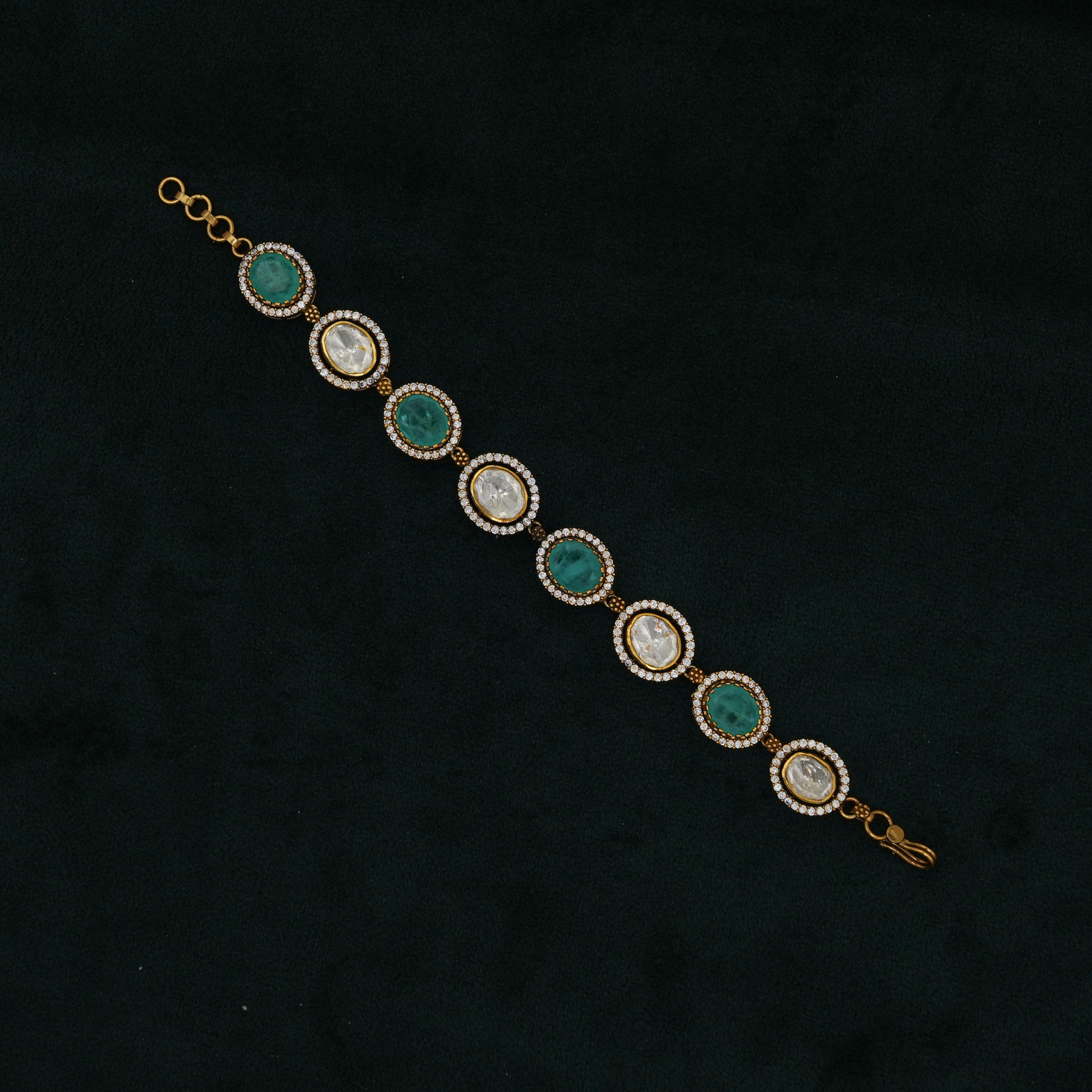 Tulasii - The Concept Jewelry - Silver Stone Bracelet