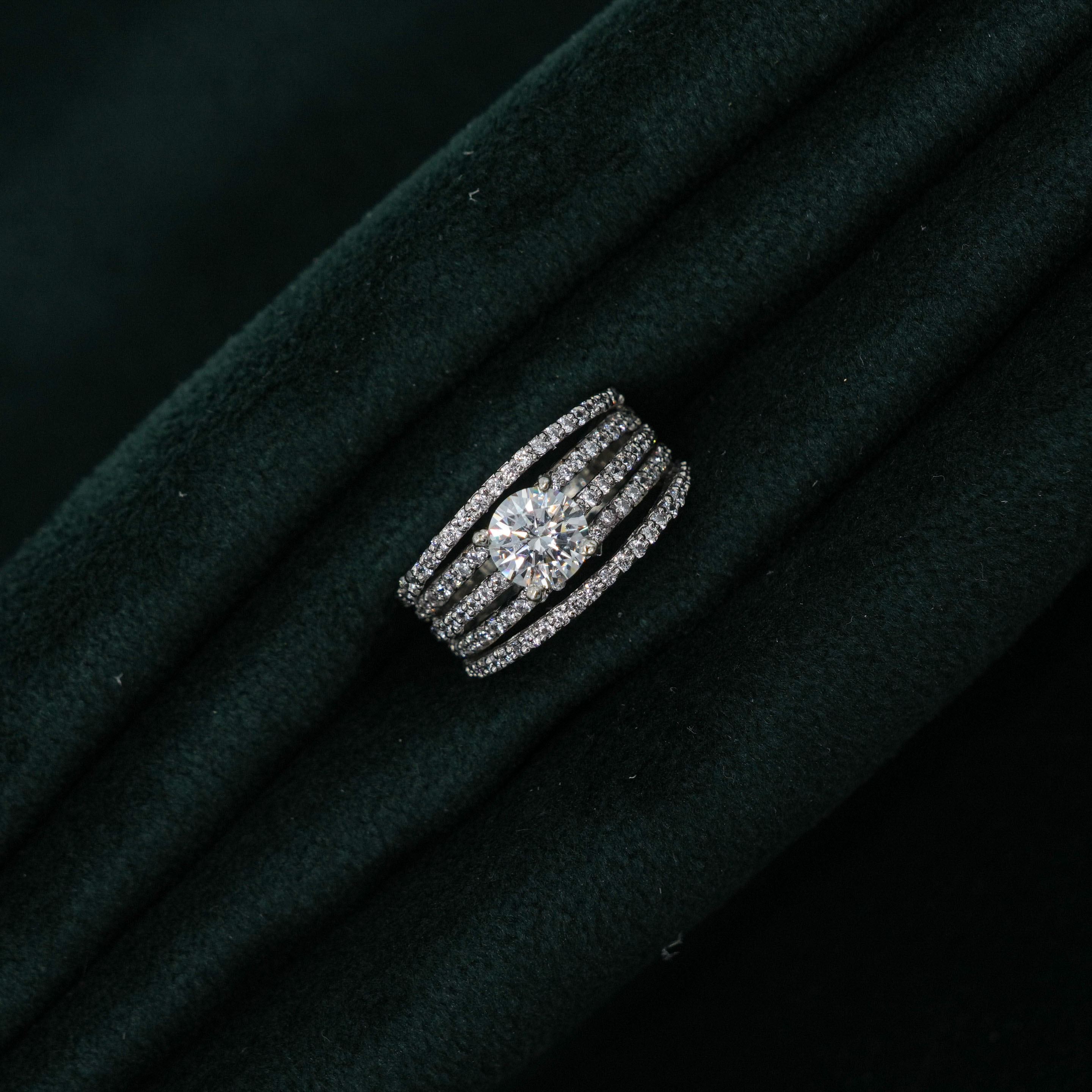 Silver CZ Ring