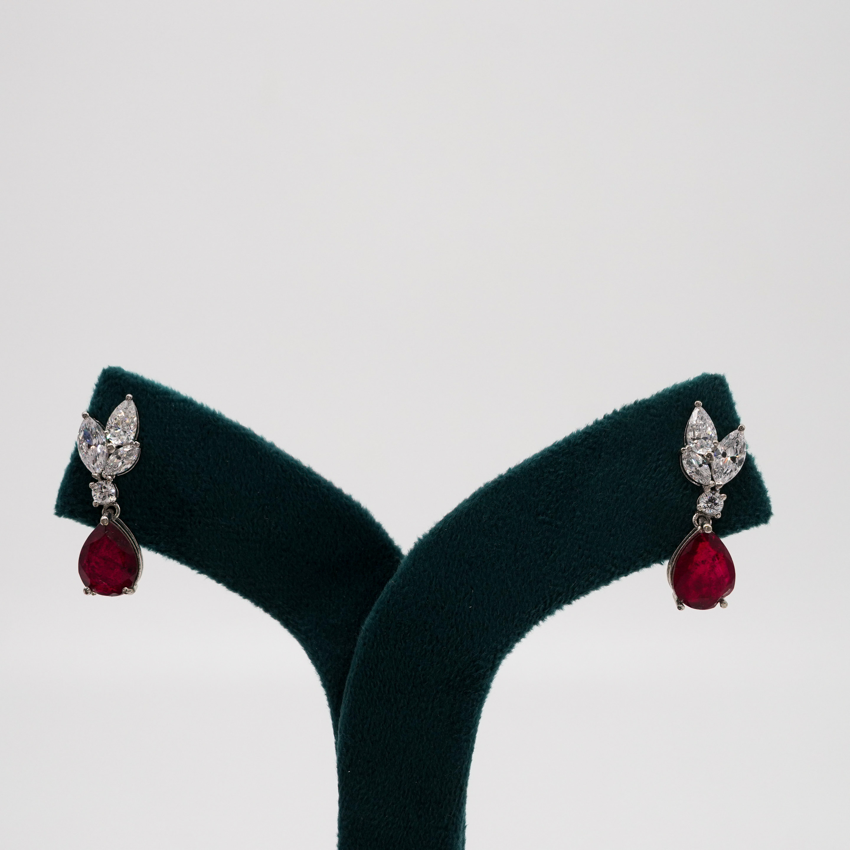 Silver Drop Earrings