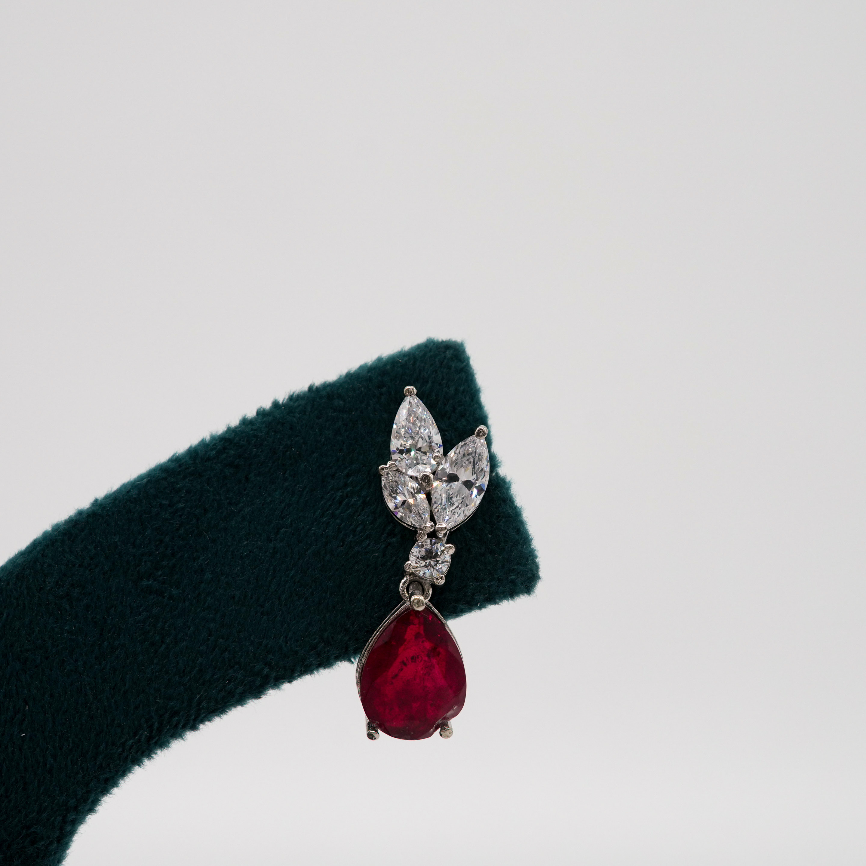 Tulasii - The Concept Jewelry - Silver Drop Earrings