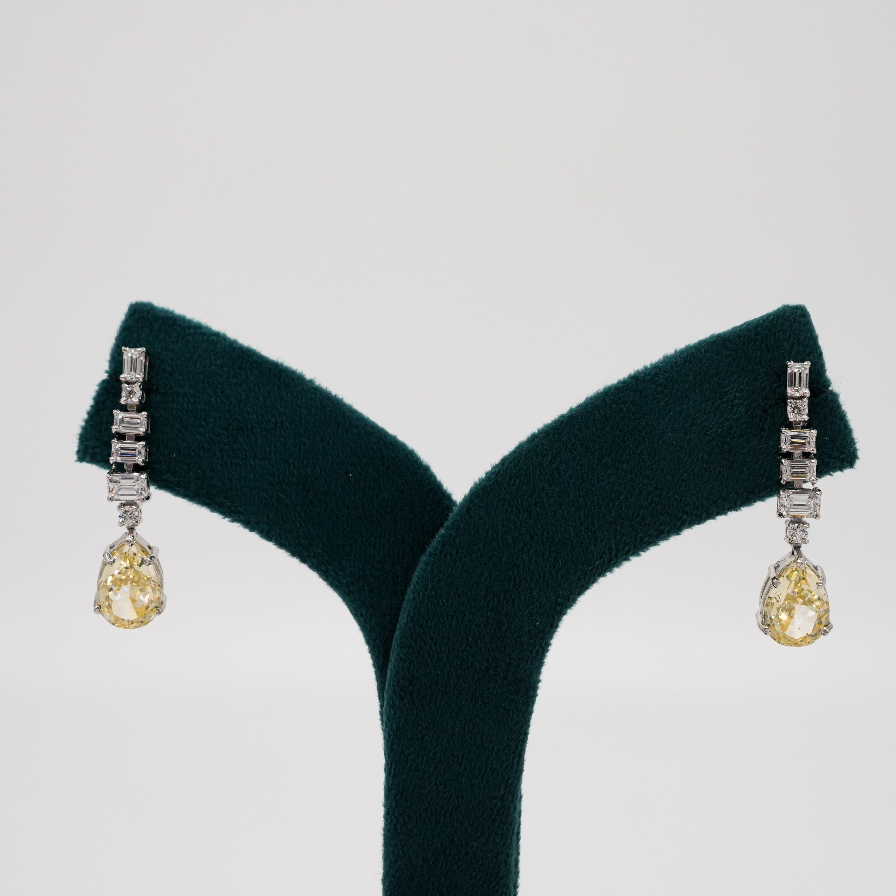 Silver Drop Earrings