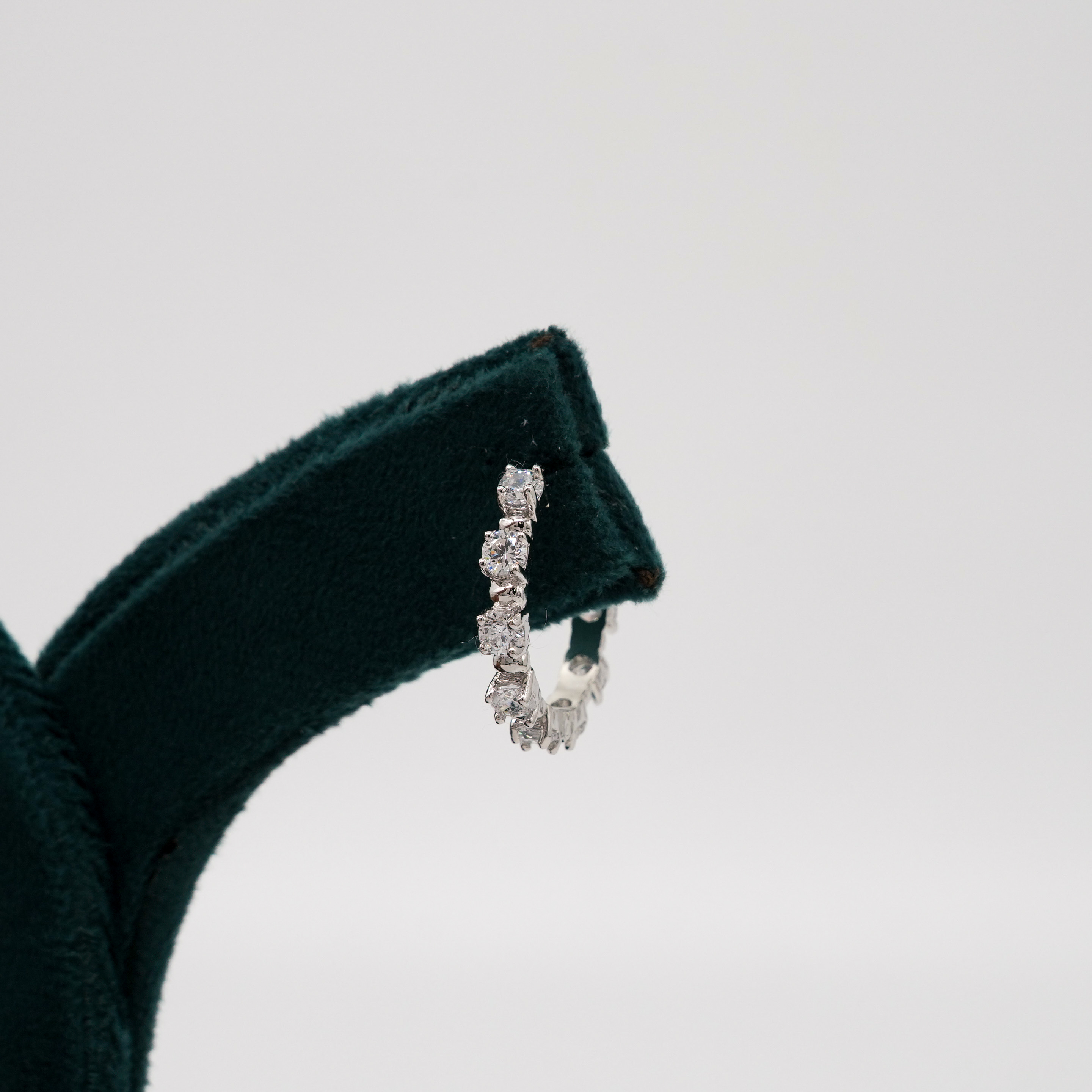 Tulasii - The Concept Jewelry - Silver Hoop Earrings