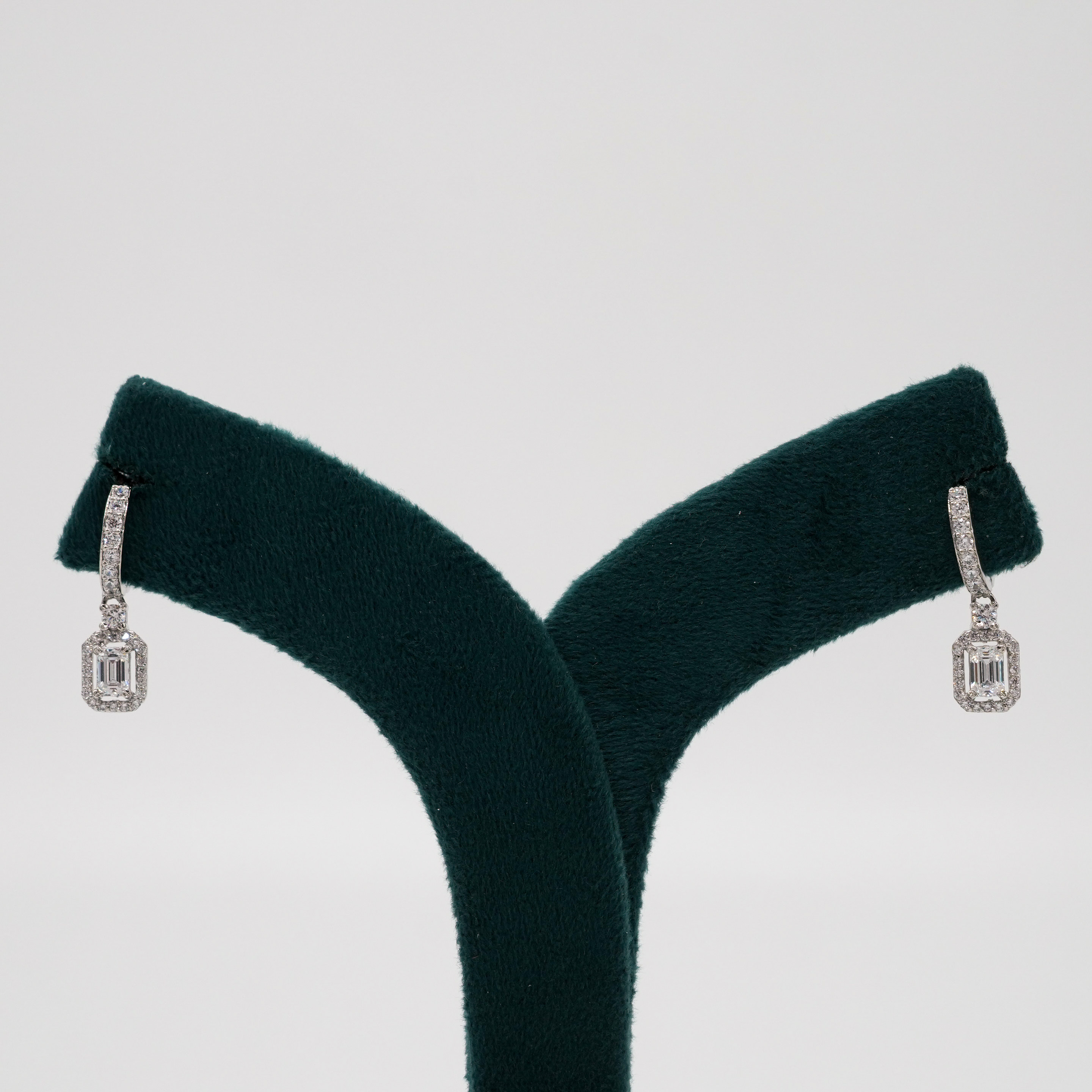 Silver Drop Earrings