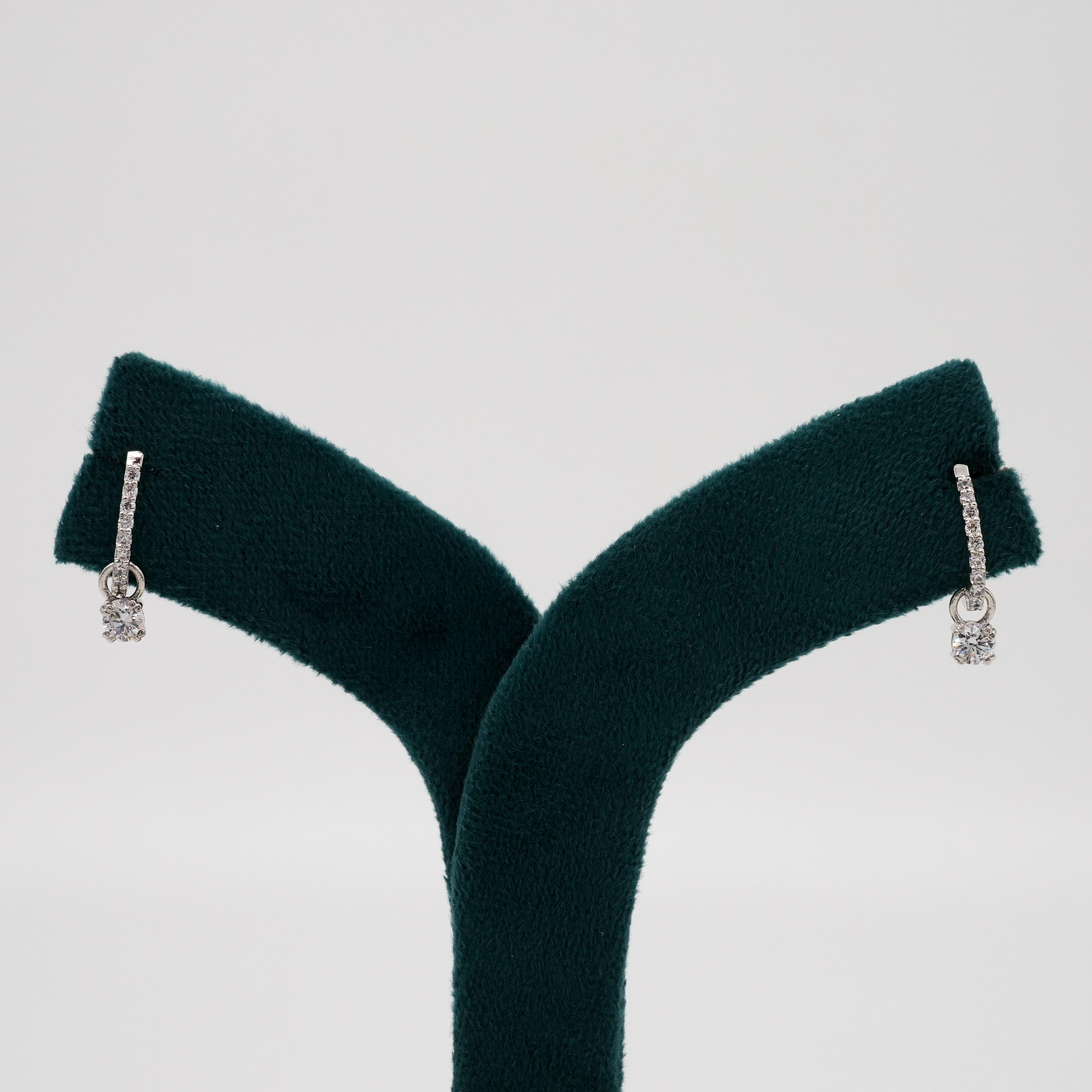 Silver Drop Earrings