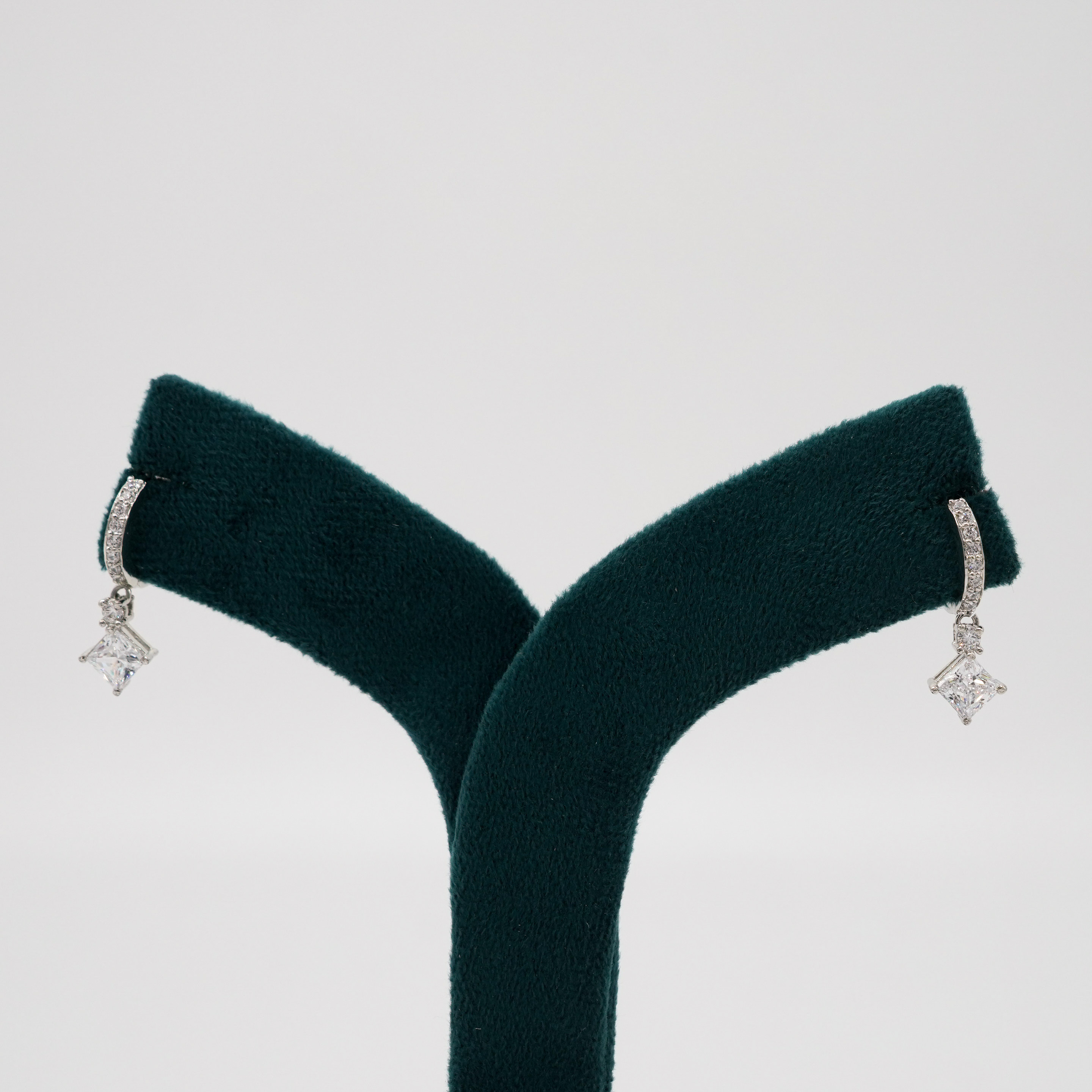 Tulasii - The Concept Jewelry - Silver Drop Earrings