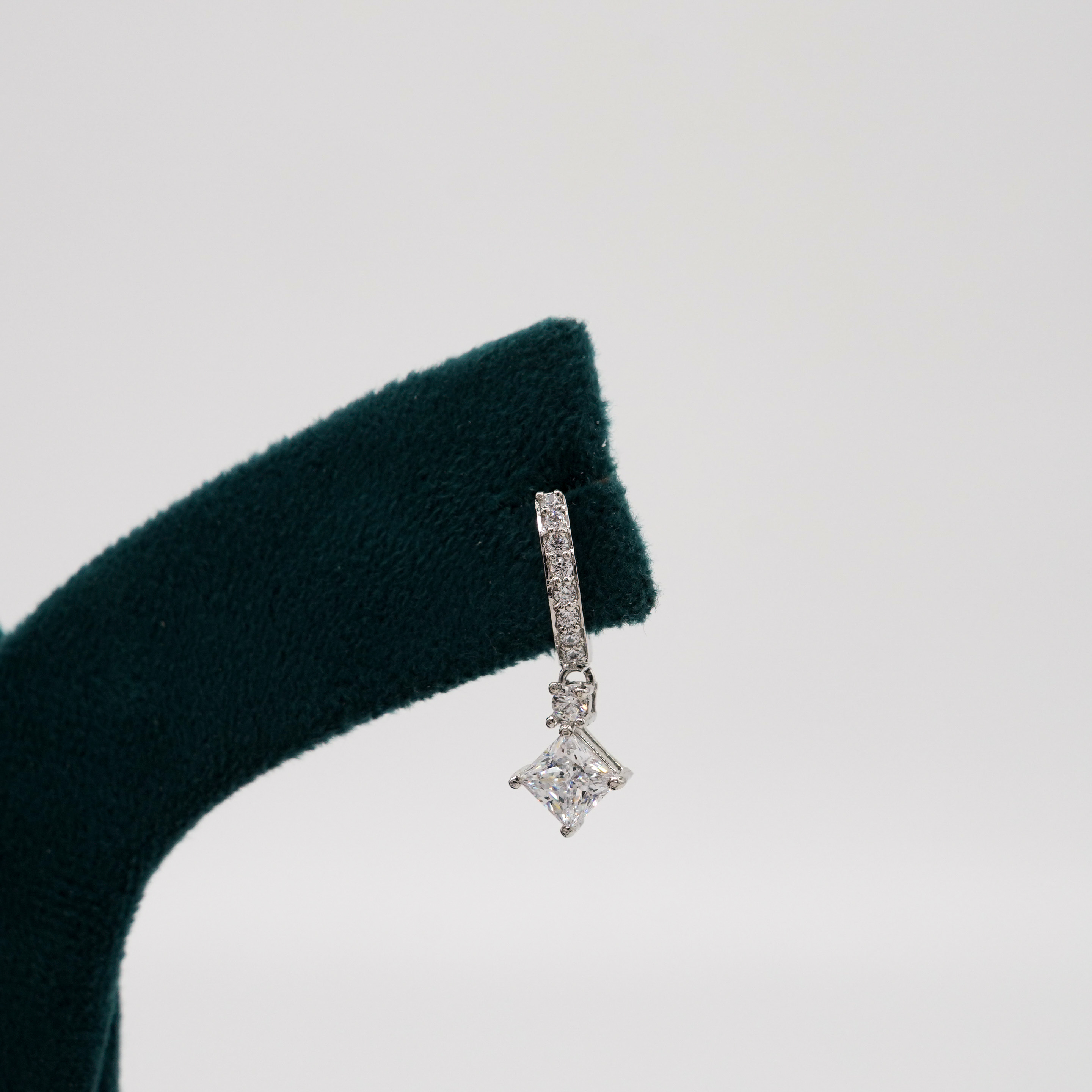 Tulasii - The Concept Jewelry - Silver Drop Earrings