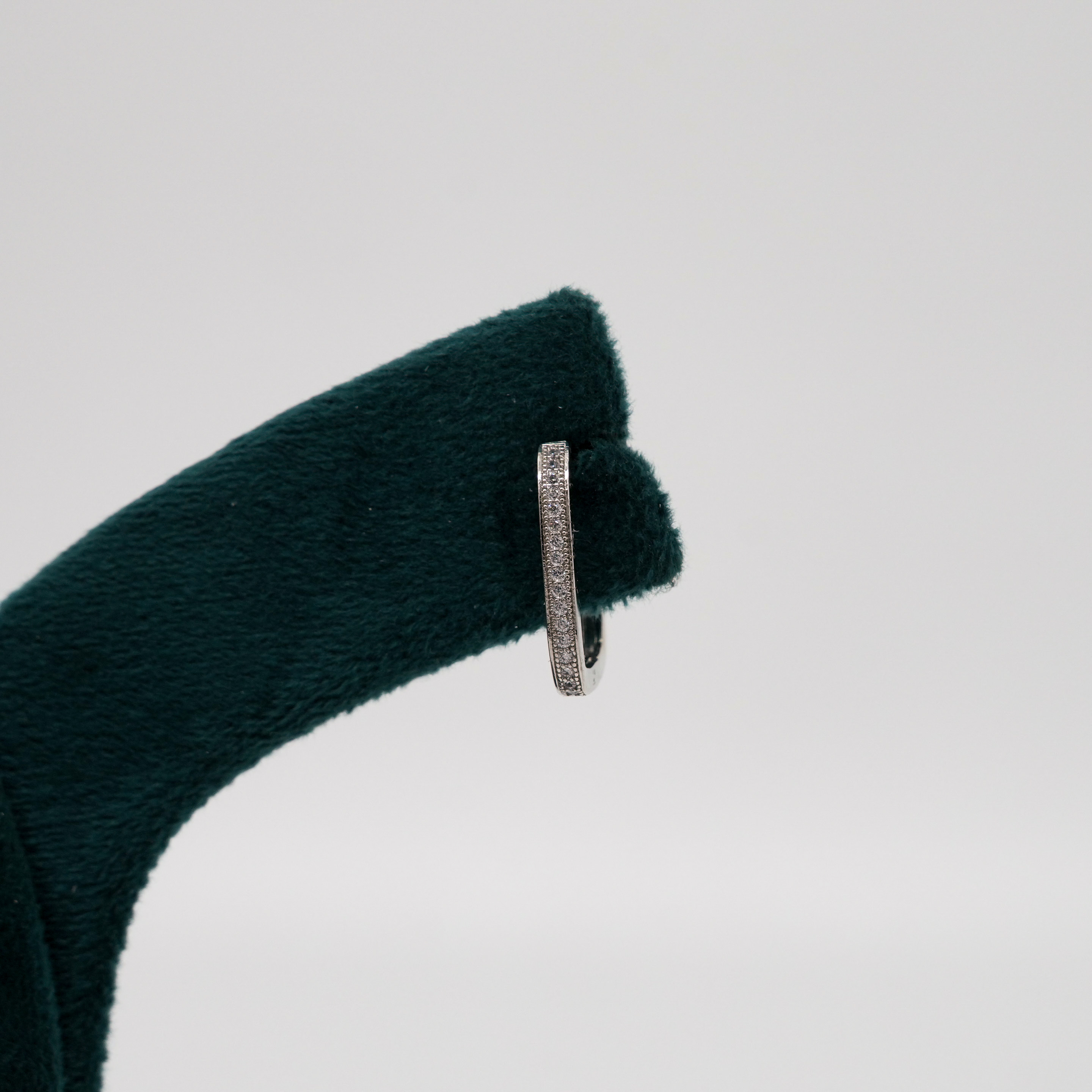 Tulasii - The Concept Jewelry - Silver Hoop Earrings