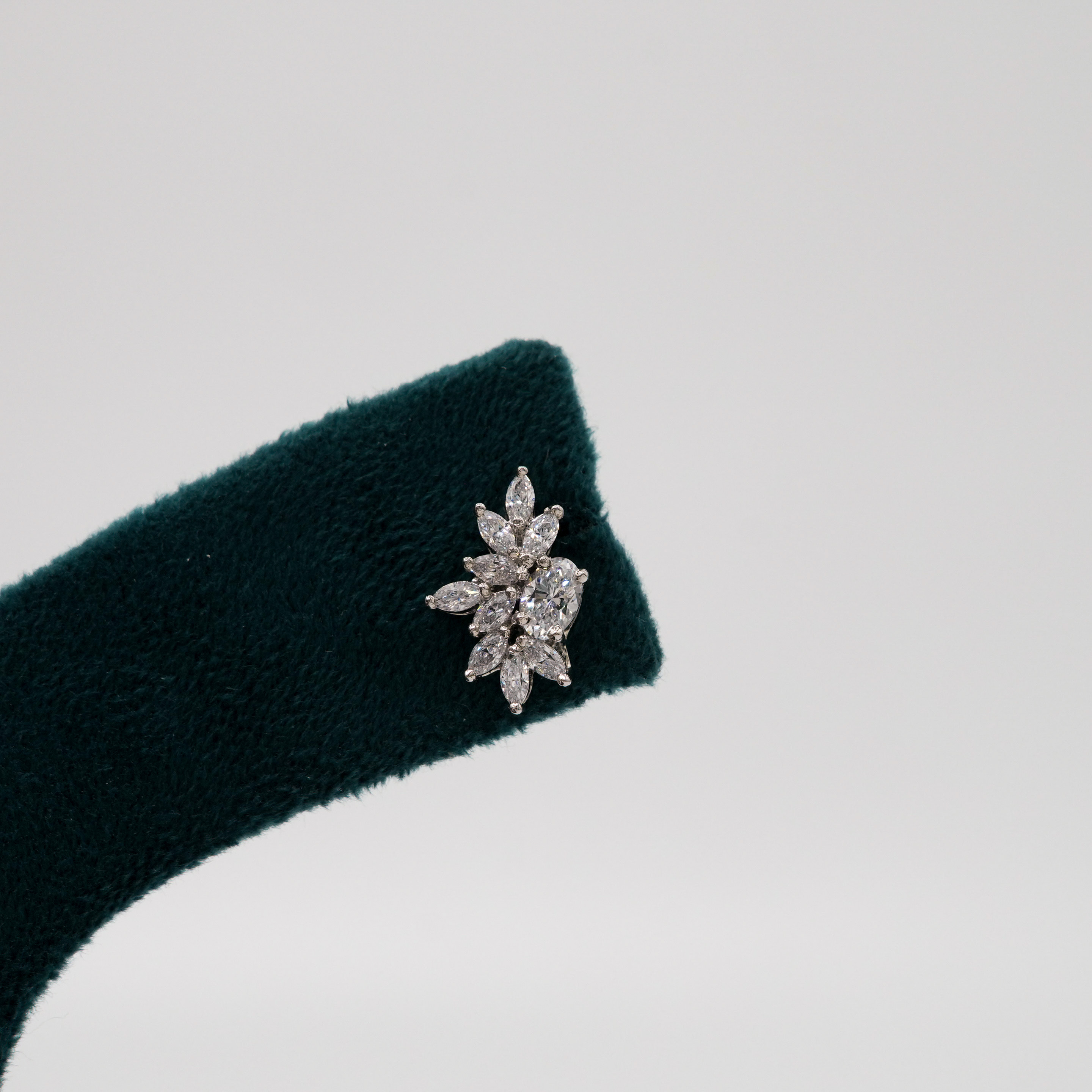 Tulasii - The Concept Jewelry - Silver Stud Earrings