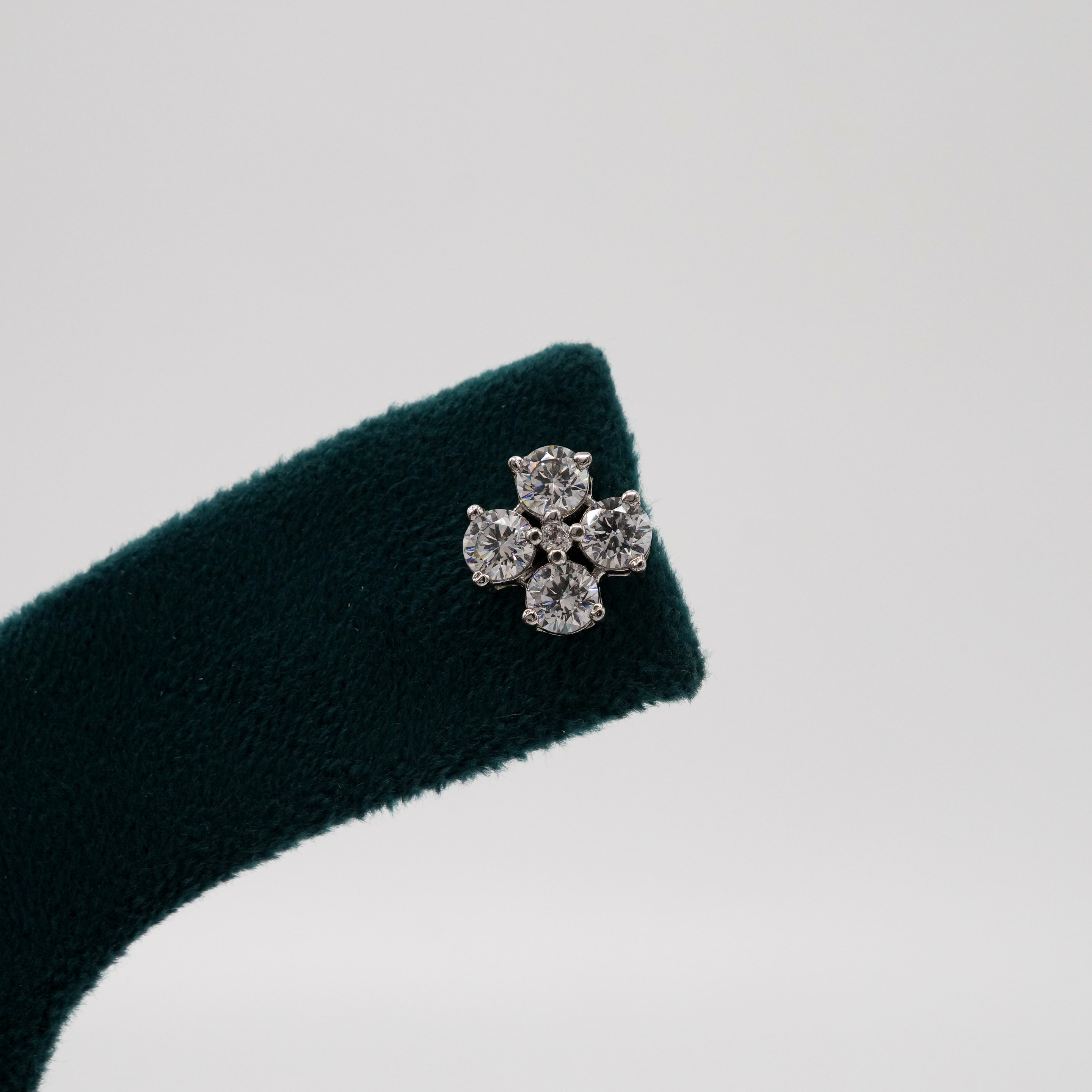 Tulasii - The Concept Jewelry - Silver Stud Earrings