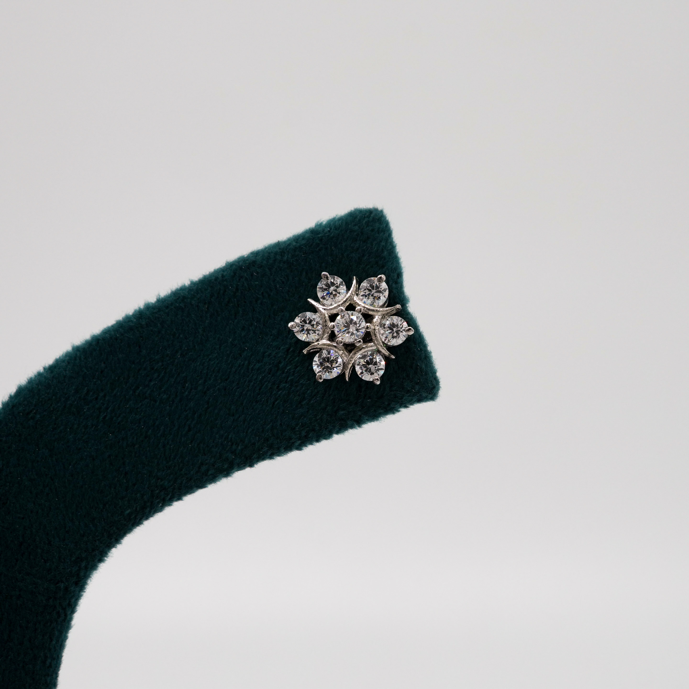 Silver Stud Earrings