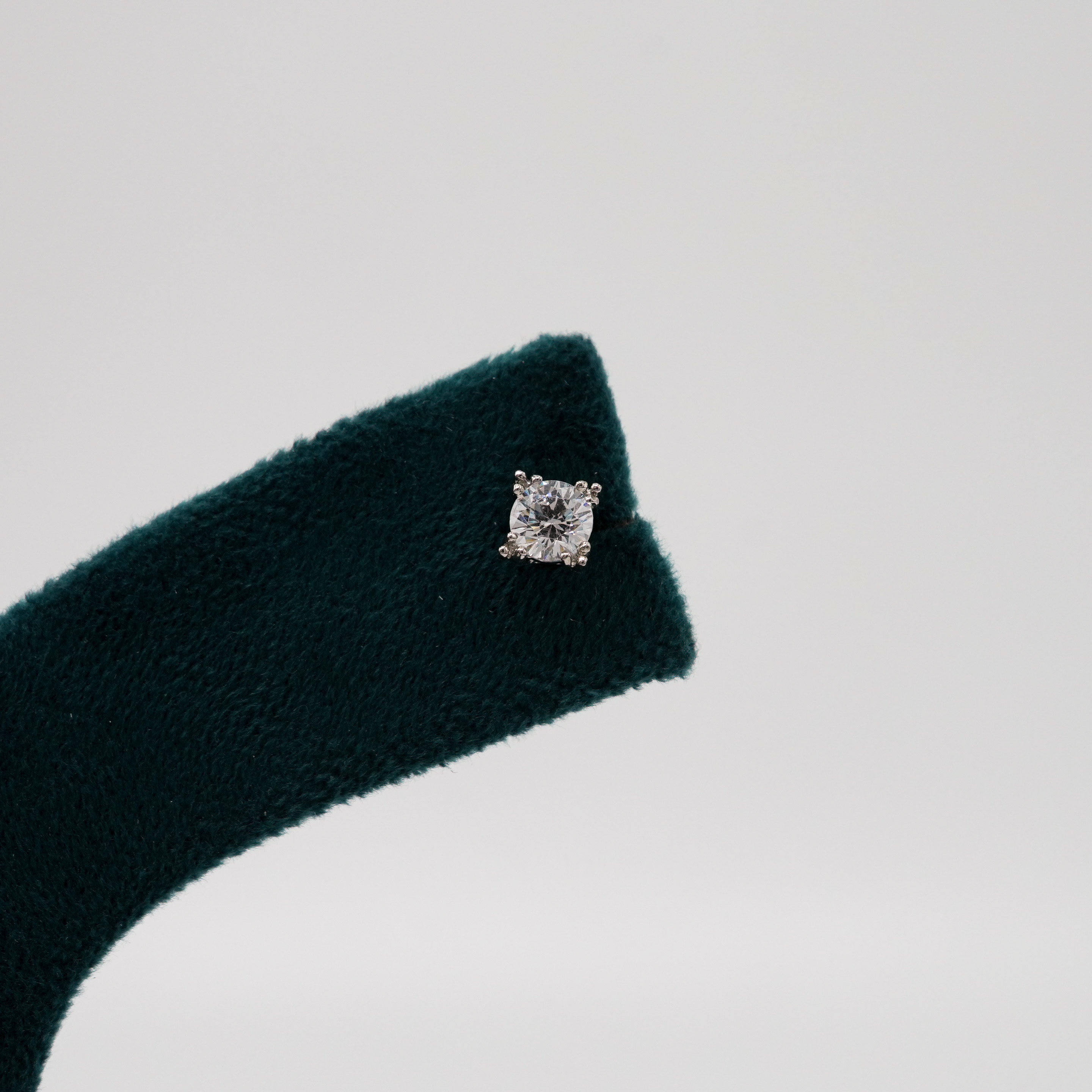 Silver Stud Earrings