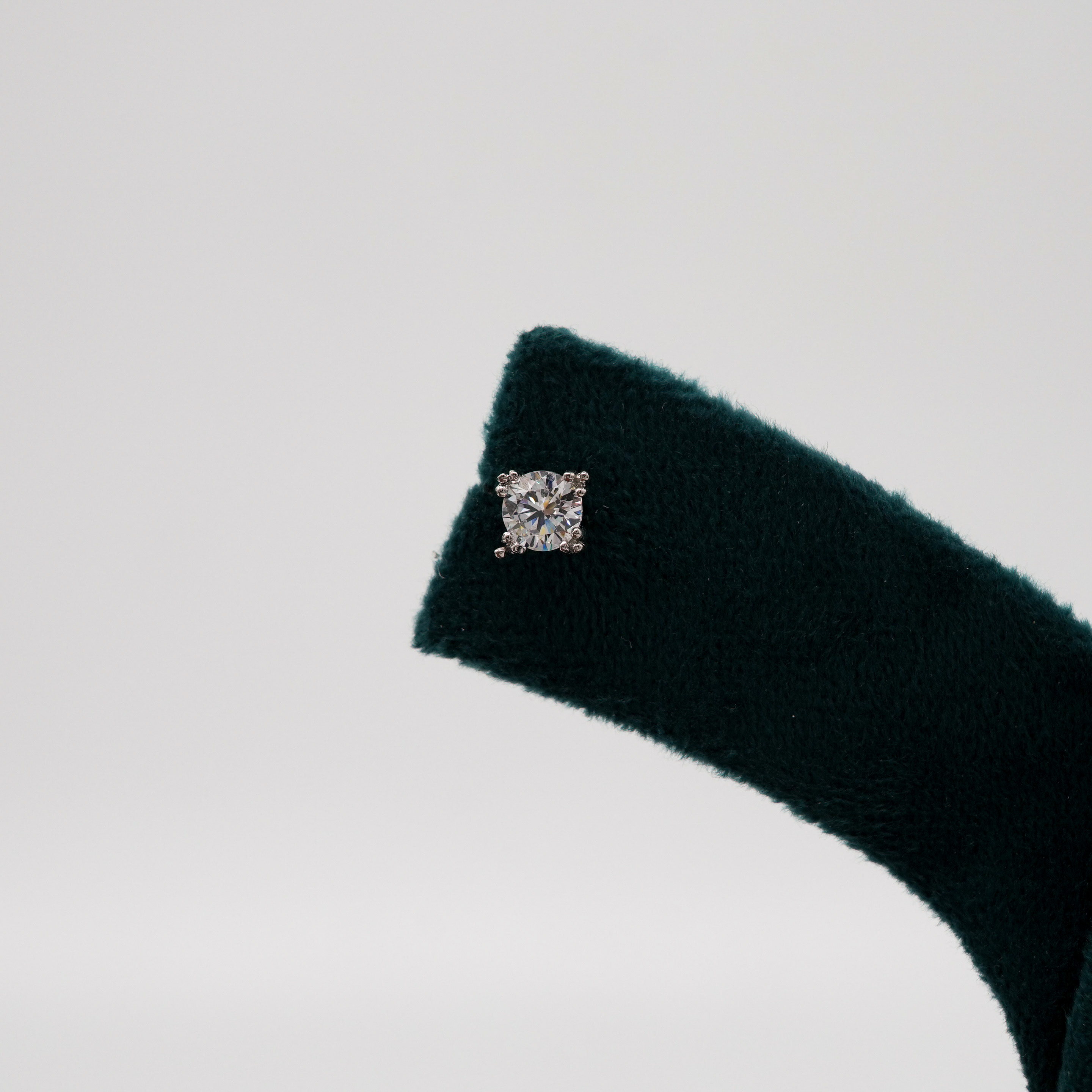 Silver Stud Earrings