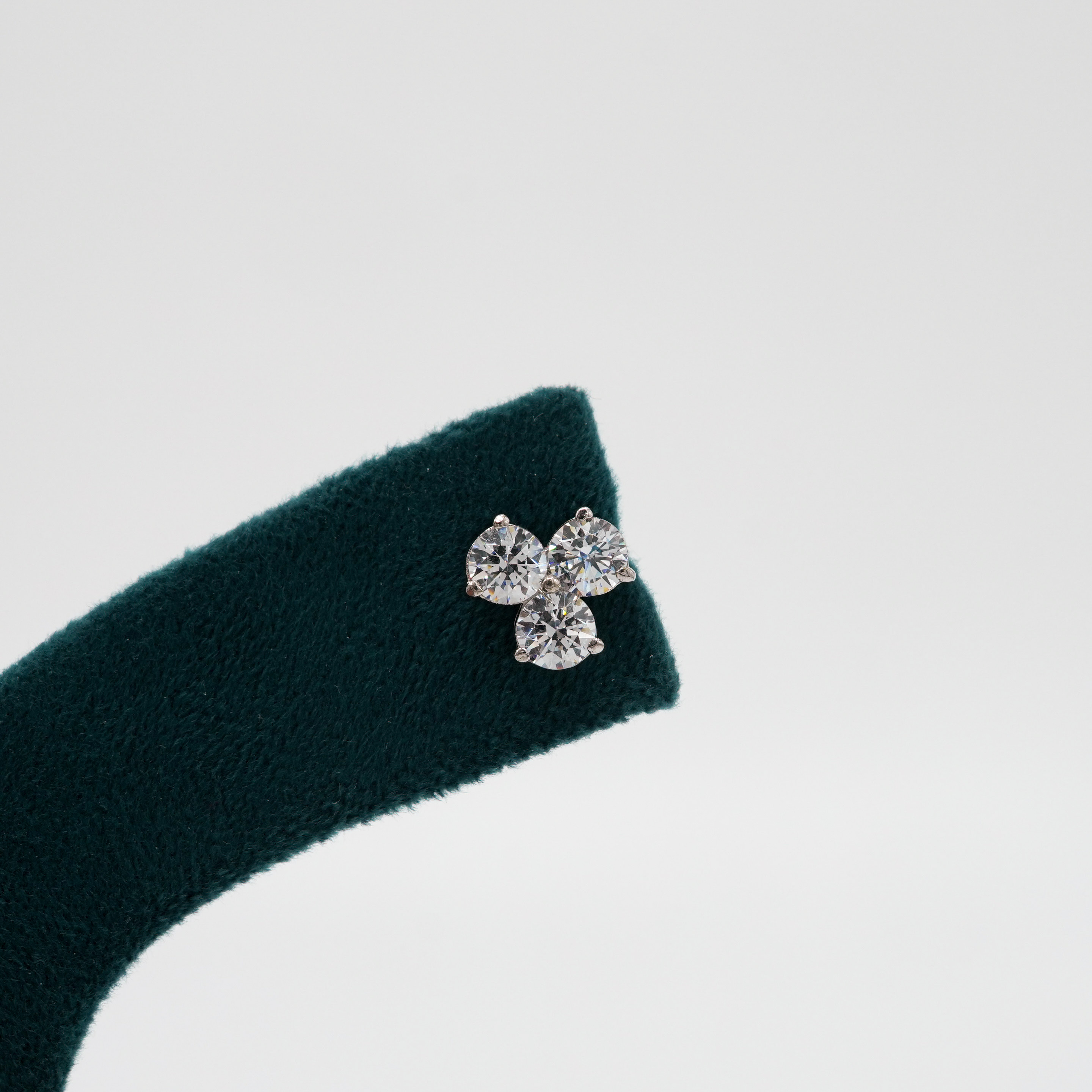 Tulasii - The Concept Jewelry - Silver Stud Earrings