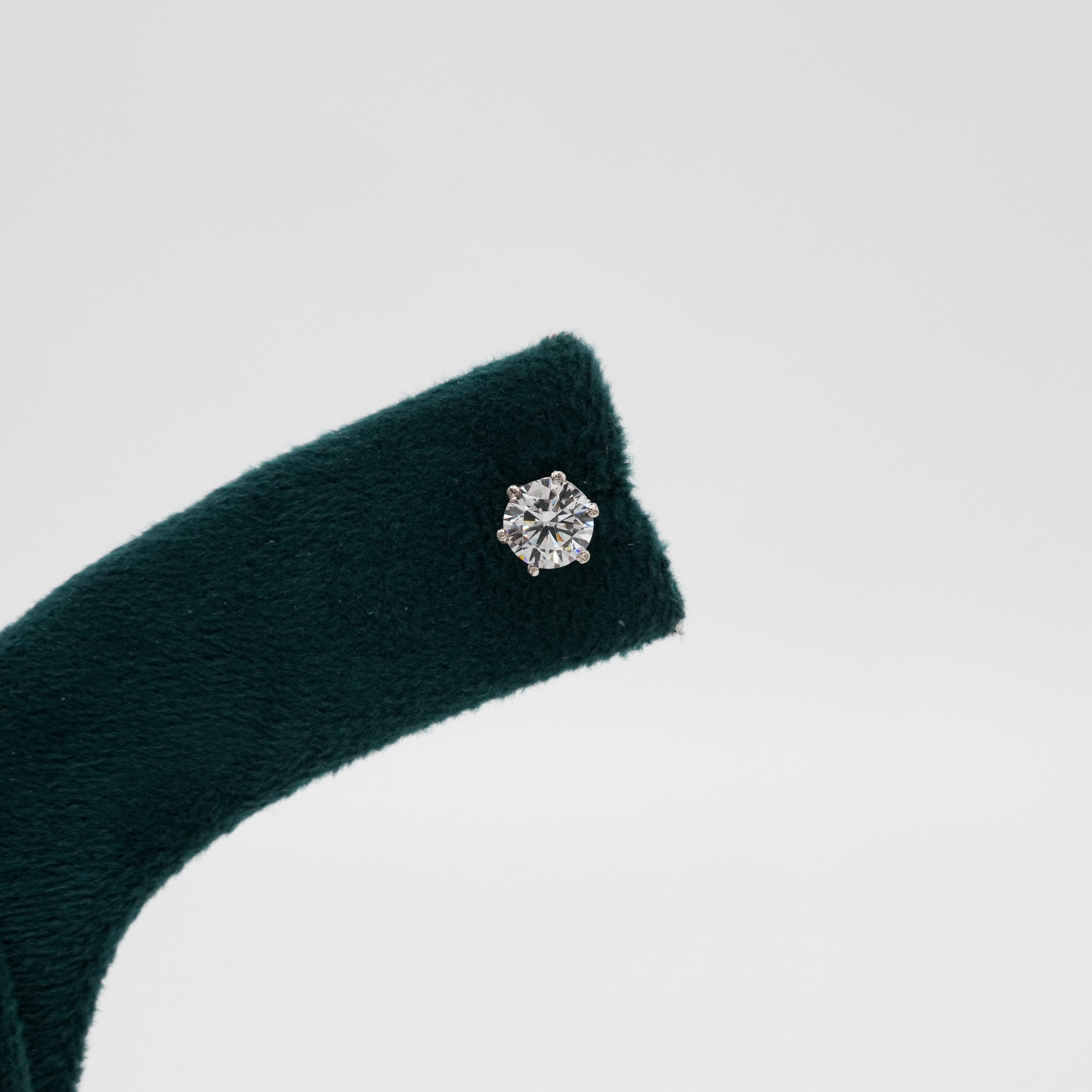 Tulasii - The Concept Jewelry - Silver Stud Earrings