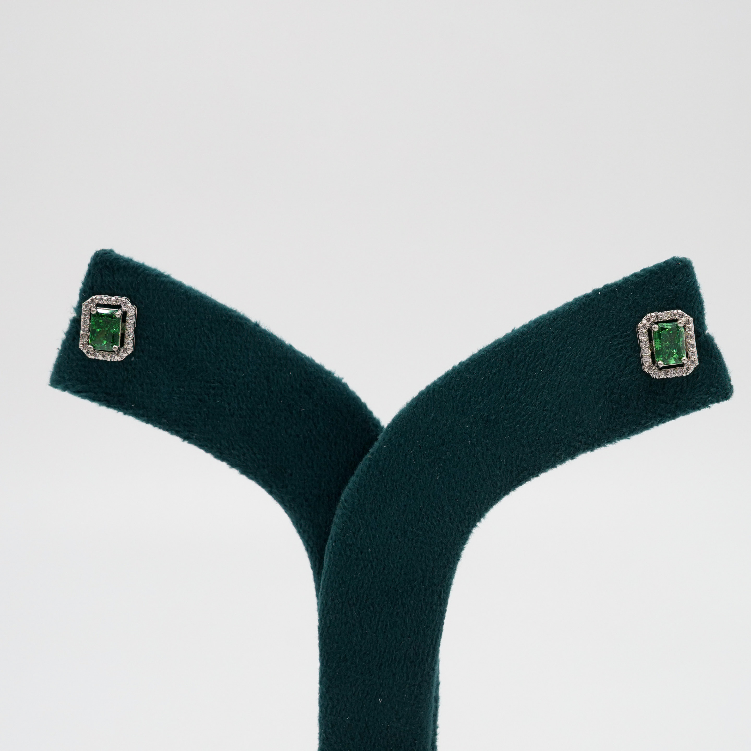 Emerald Stud Earrings