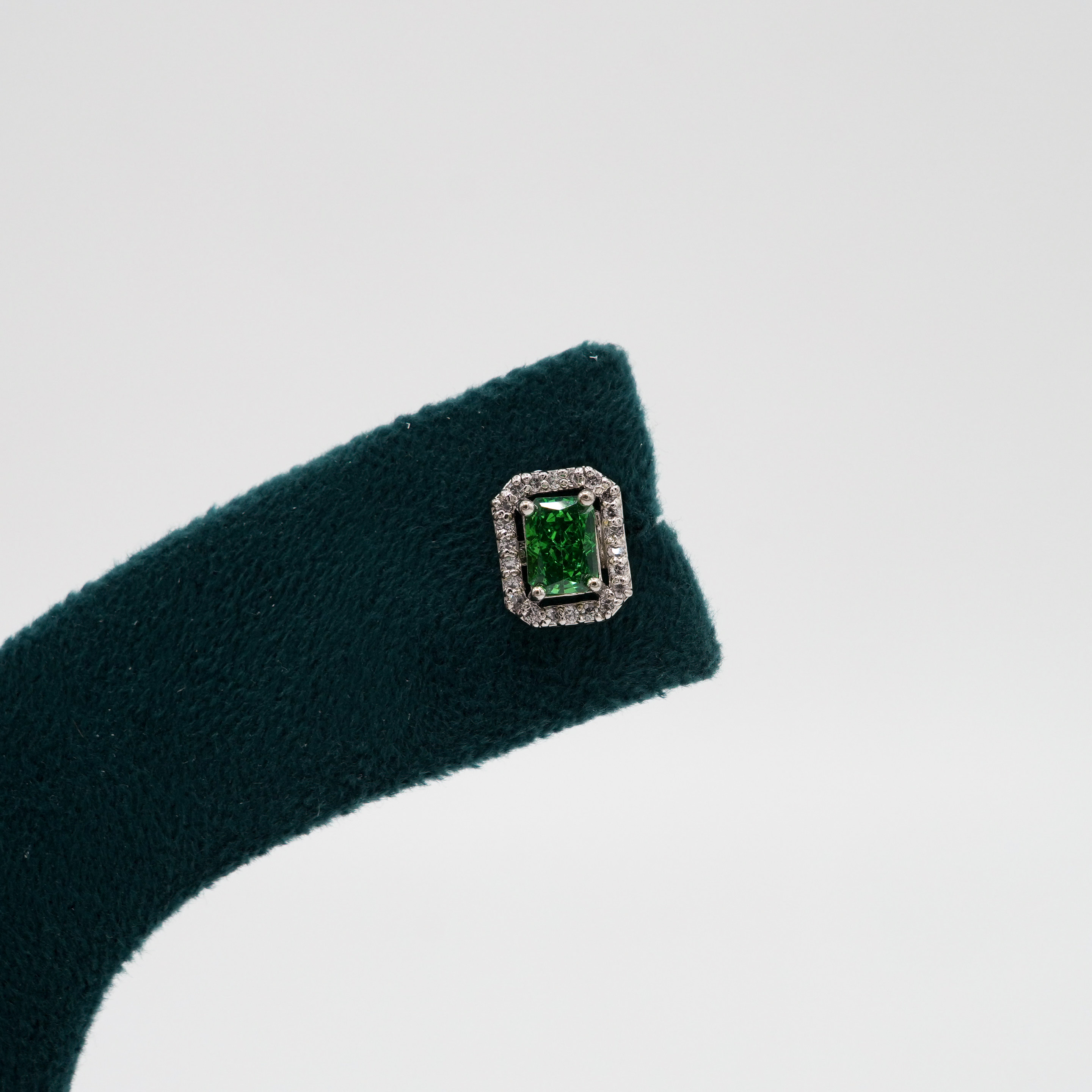 Emerald Stud Earrings