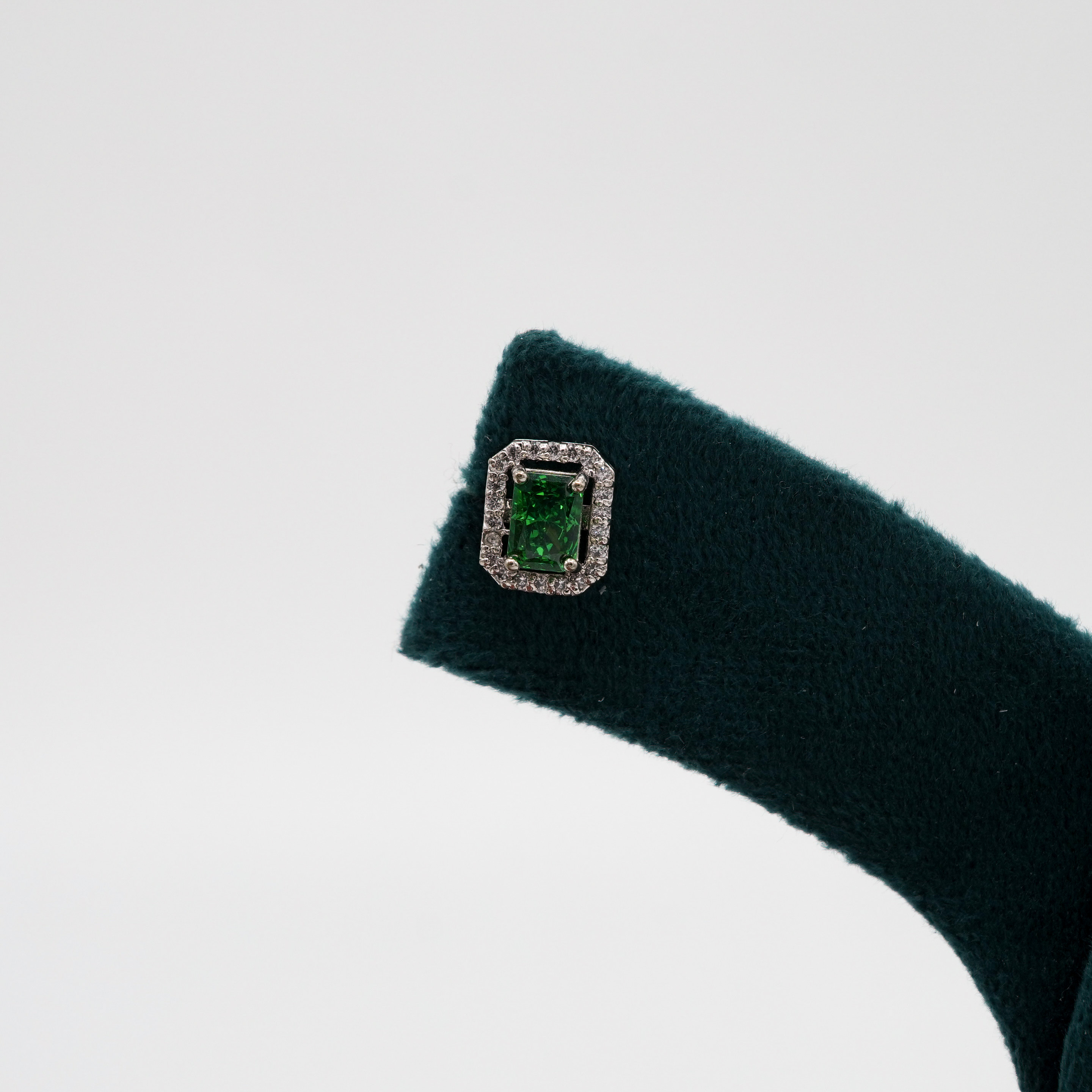 Emerald Stud Earrings