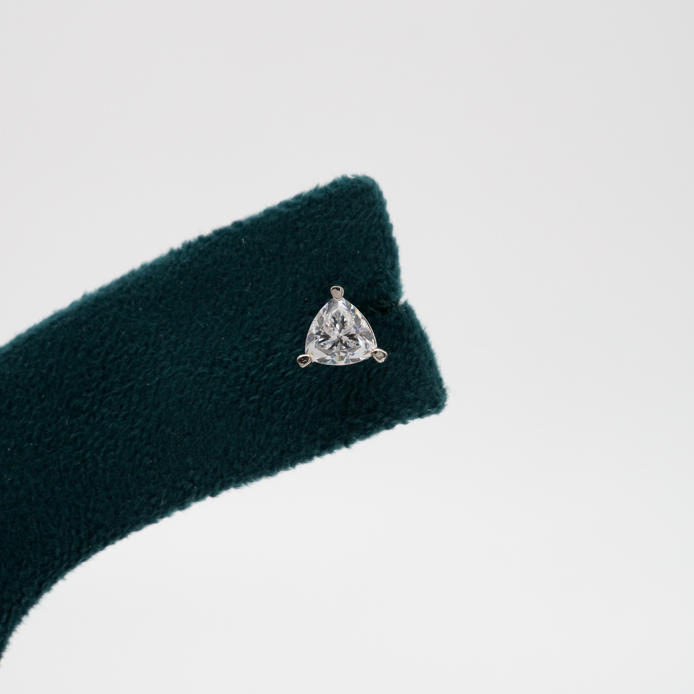 Tulasii - The Concept Jewelry - Silver Stud Earrings