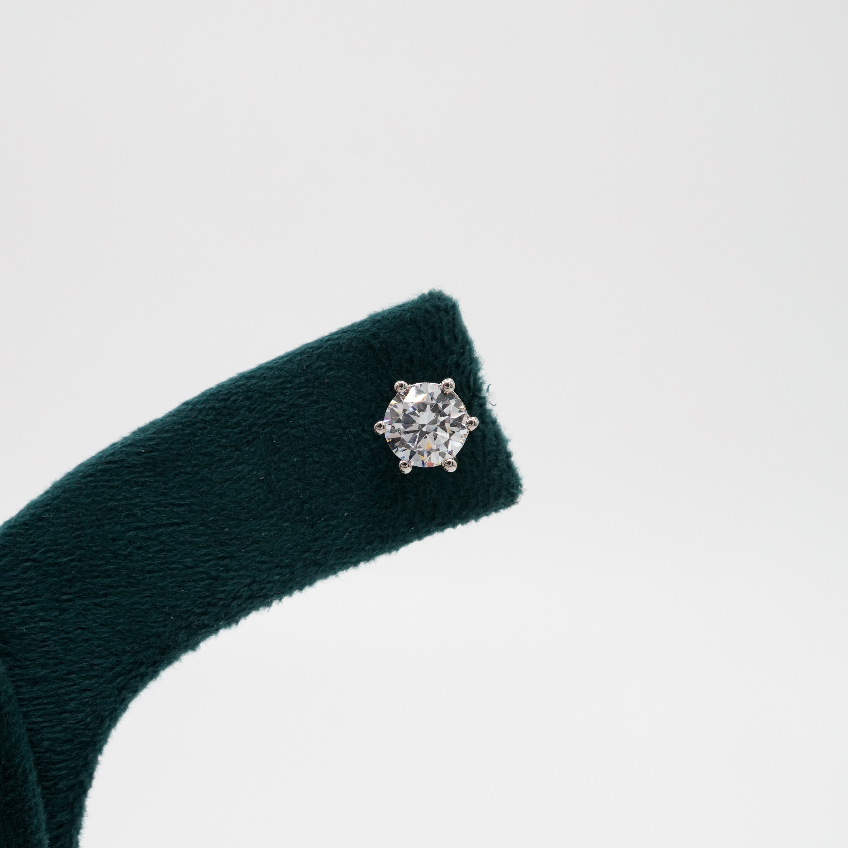 Tulasii - The Concept Jewelry - Silver Stud Earrings