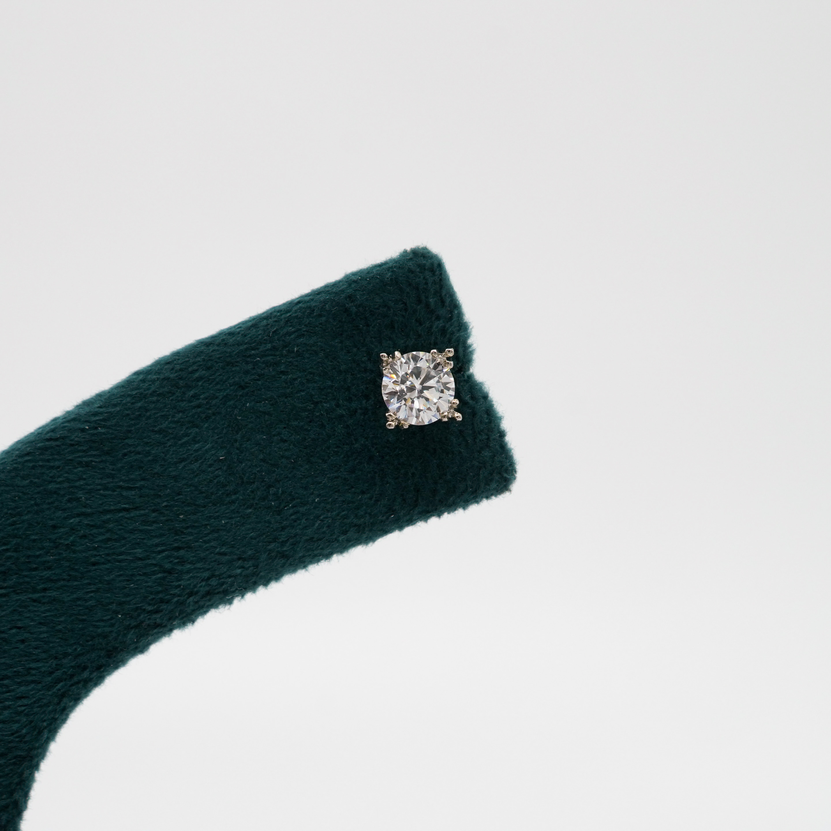 Tulasii - The Concept Jewelry - Silver Stud Earrings