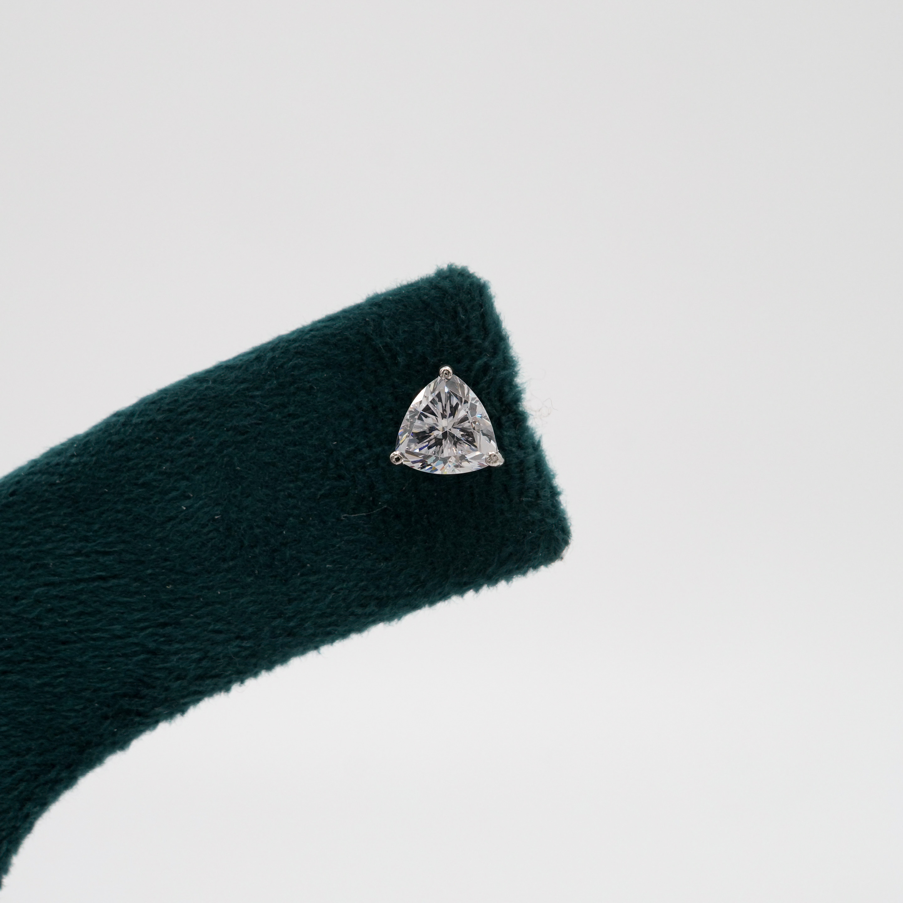 Tulasii - The Concept Jewelry - Silver Stud Earrings