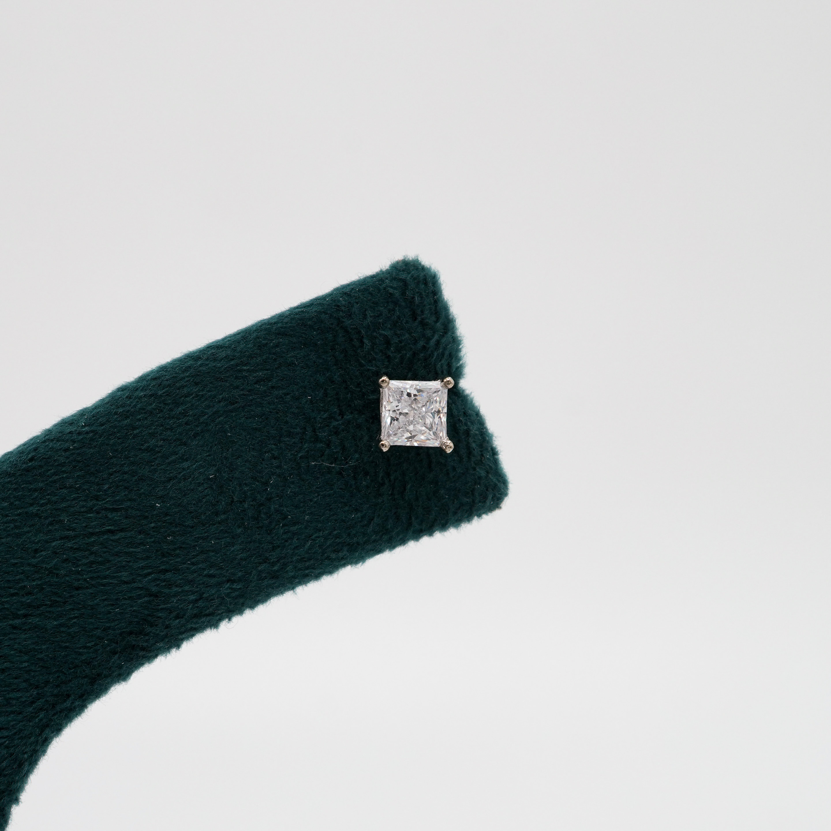 Tulasii - The Concept Jewelry - Silver Stud Earrings