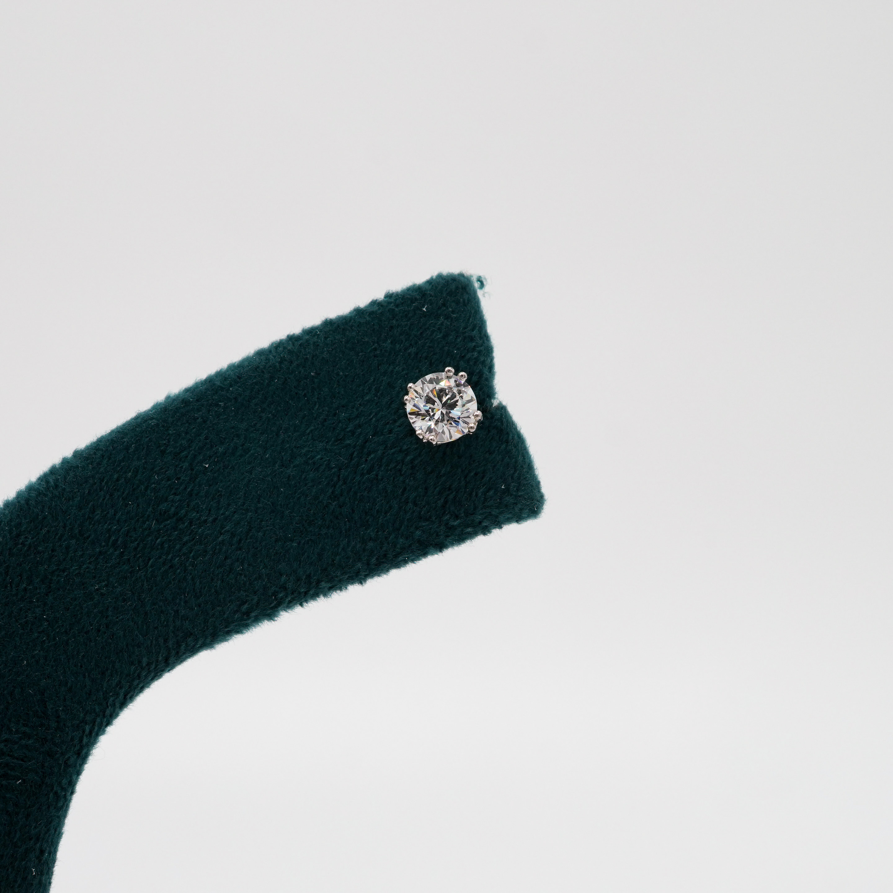 Tulasii - The Concept Jewelry - Silver Stud Earrings