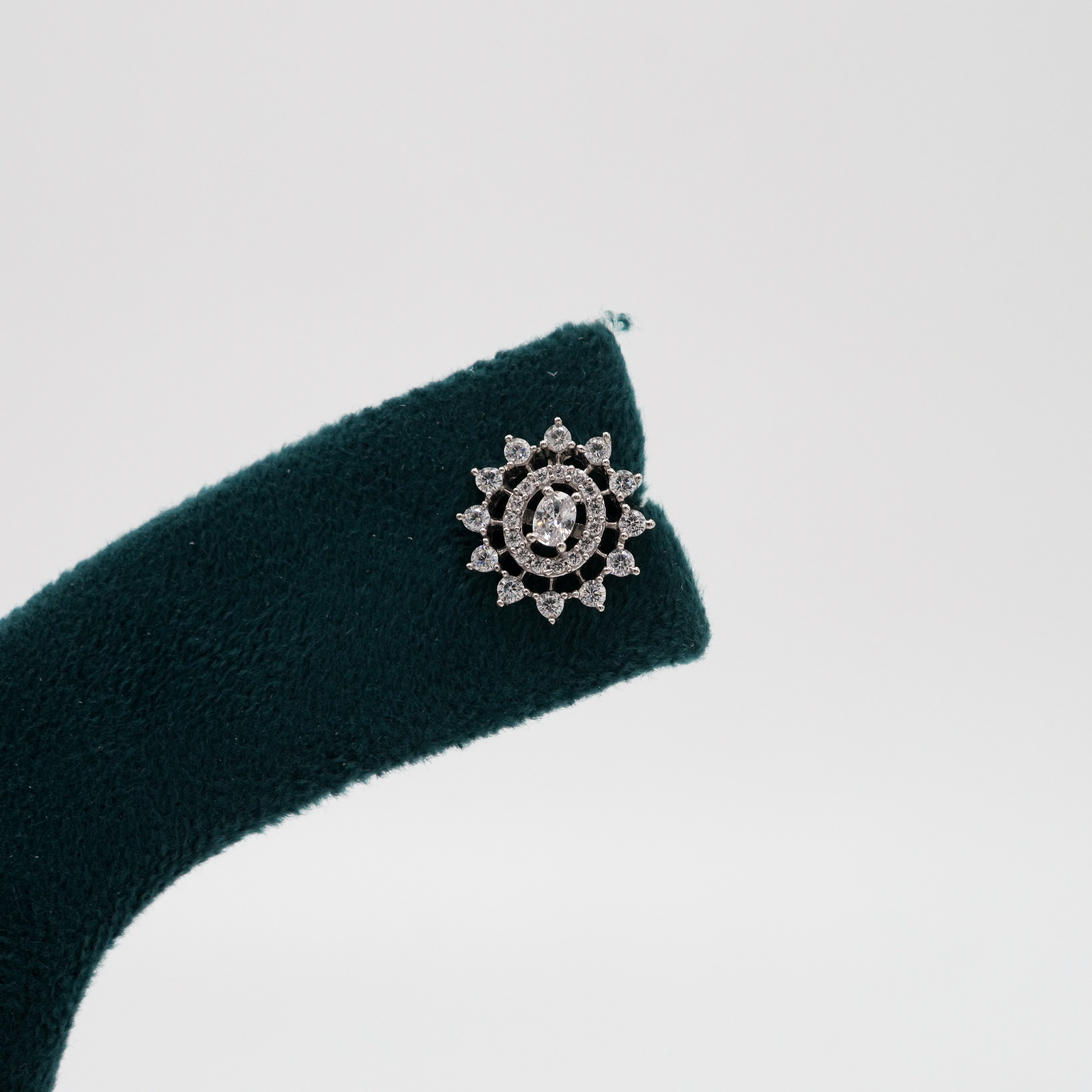 Tulasii - The Concept Jewelry - Silver Stud Earrings