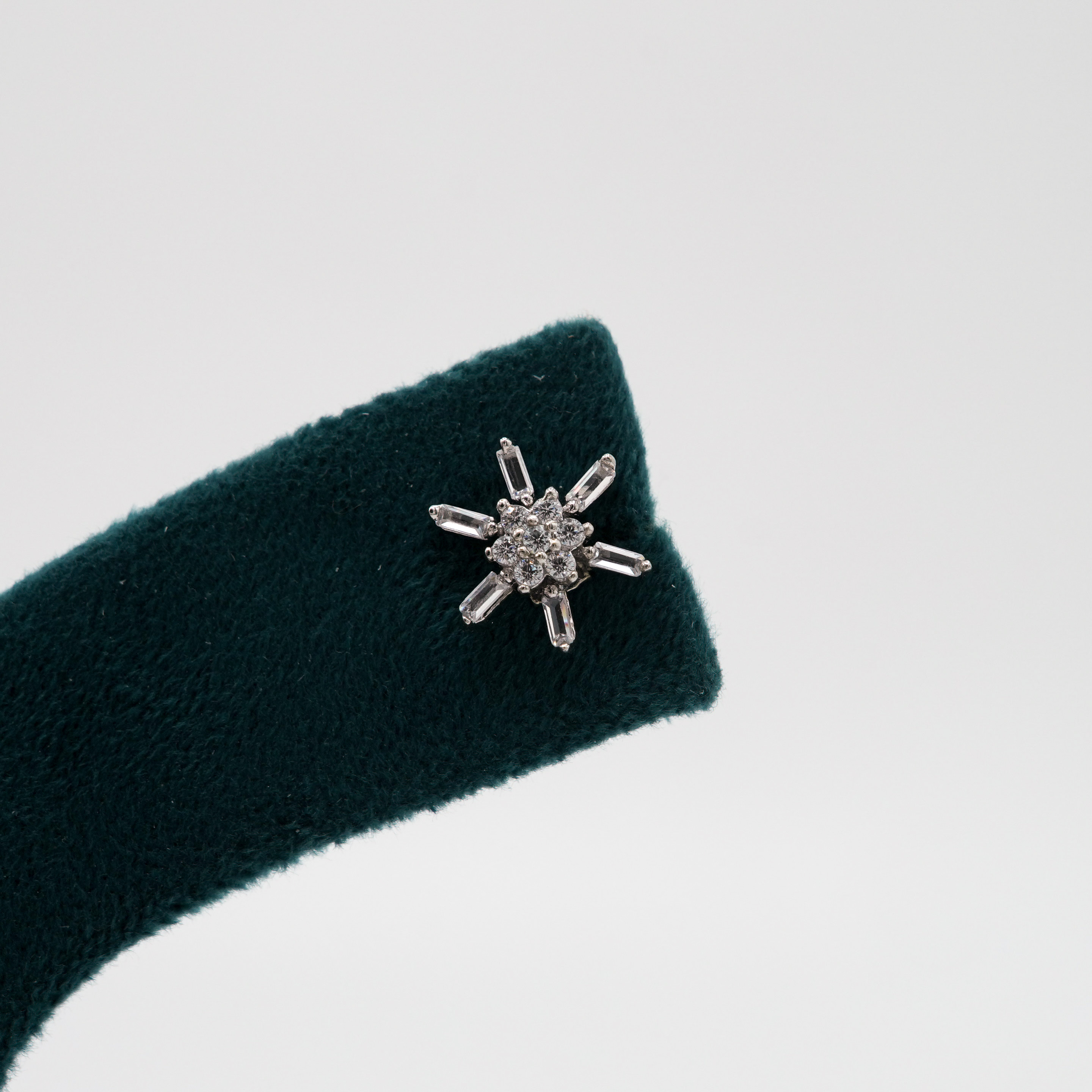 Tulasii - The Concept Jewelry - Silver Stud Earrings