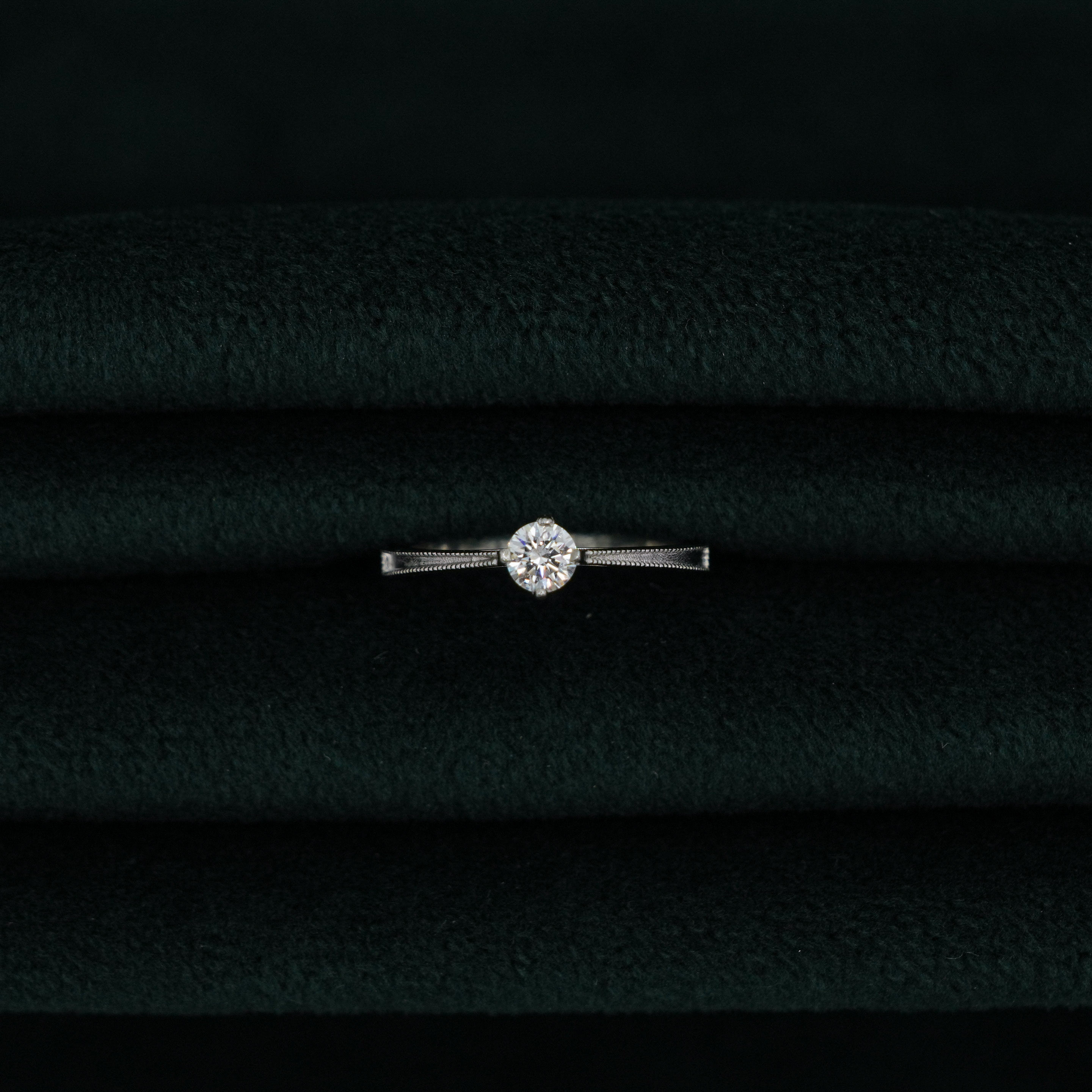 Tulasii - The Concept Jewelry - Silver Solitaire Ring