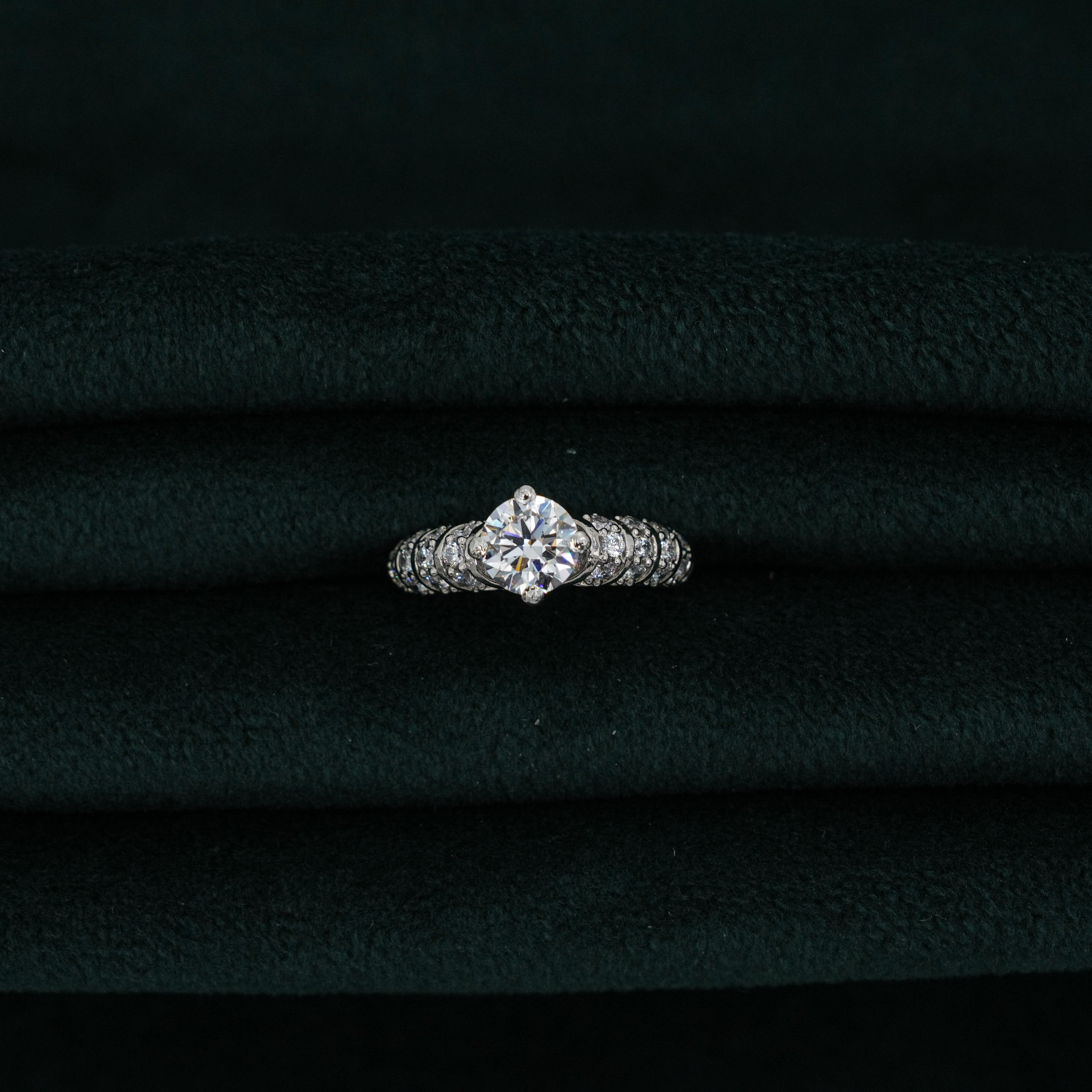 Tulasii - The Concept Jewelry - Silver Cluster Ring