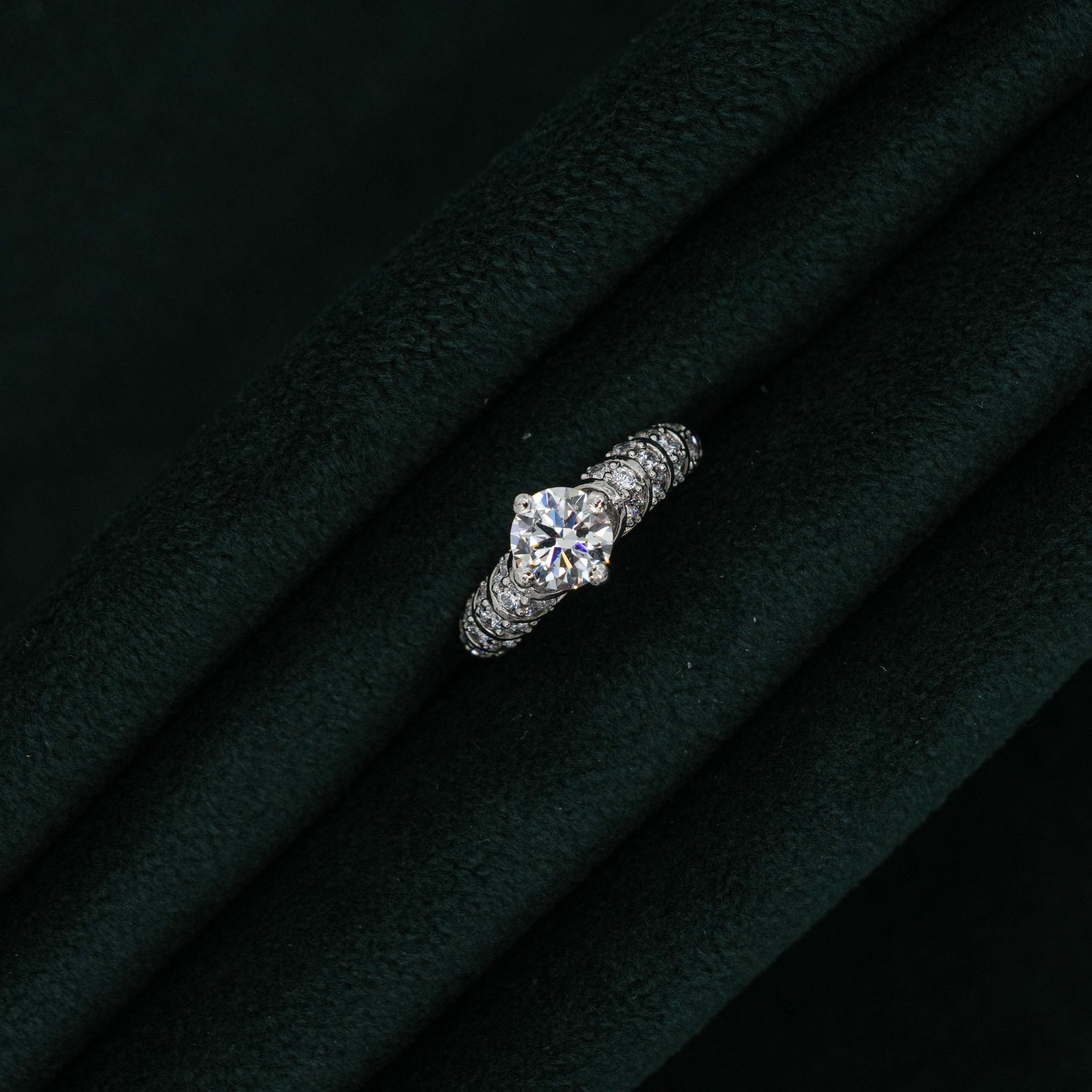 Tulasii - The Concept Jewelry - Silver Cluster Ring