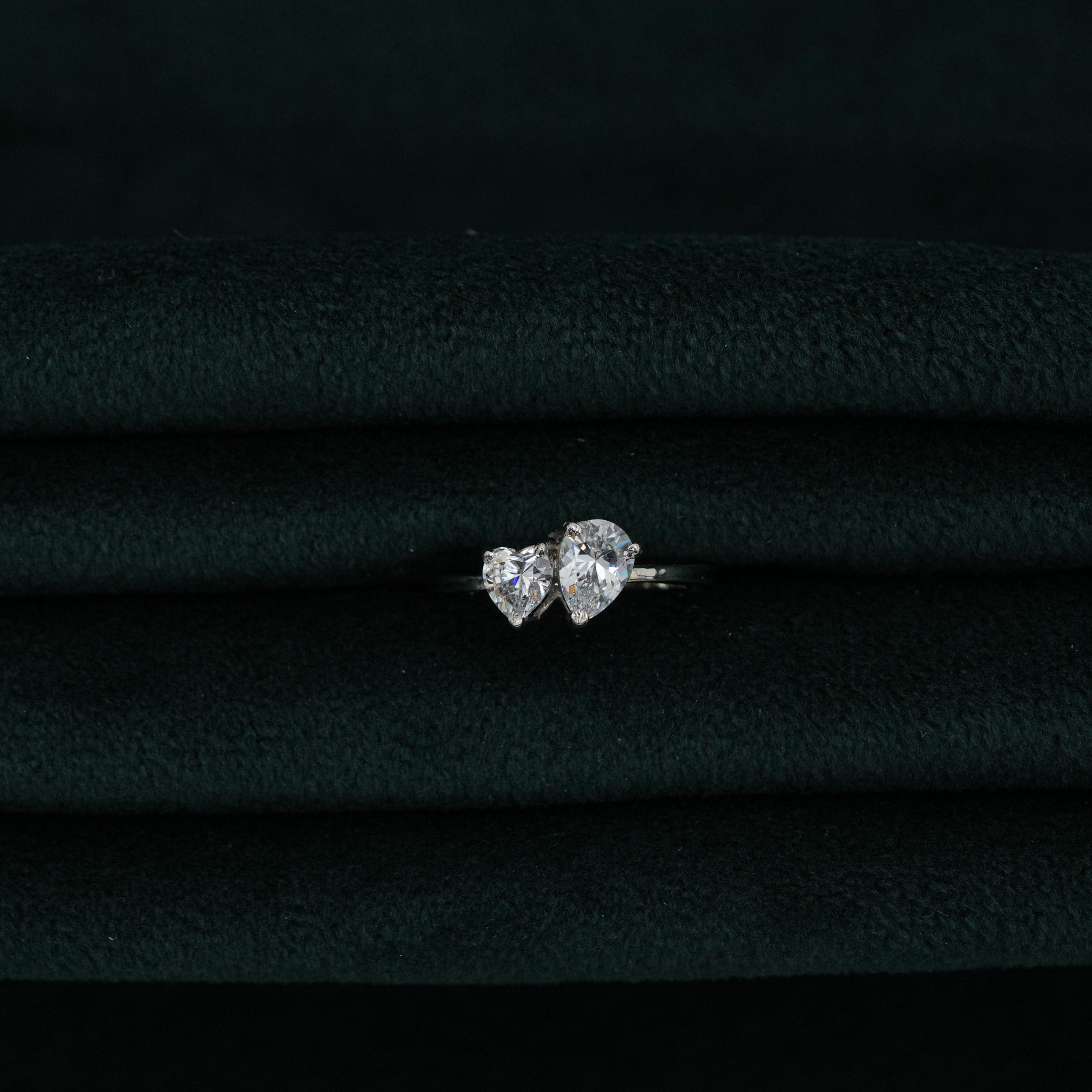 Tulasii - The Concept Jewelry - Silver Heart Ring